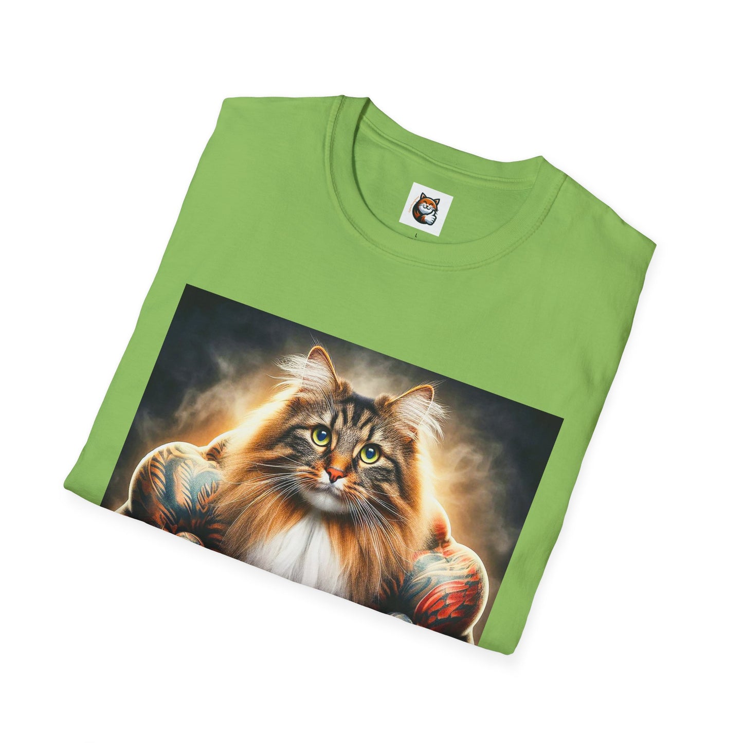 Norwegian Forest Cat Unisex Softstyle T-Shirt