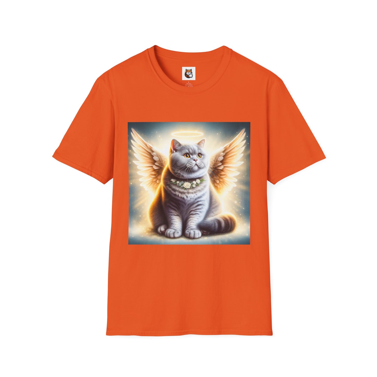 British Shorthair wings Softstyle T-Shirt