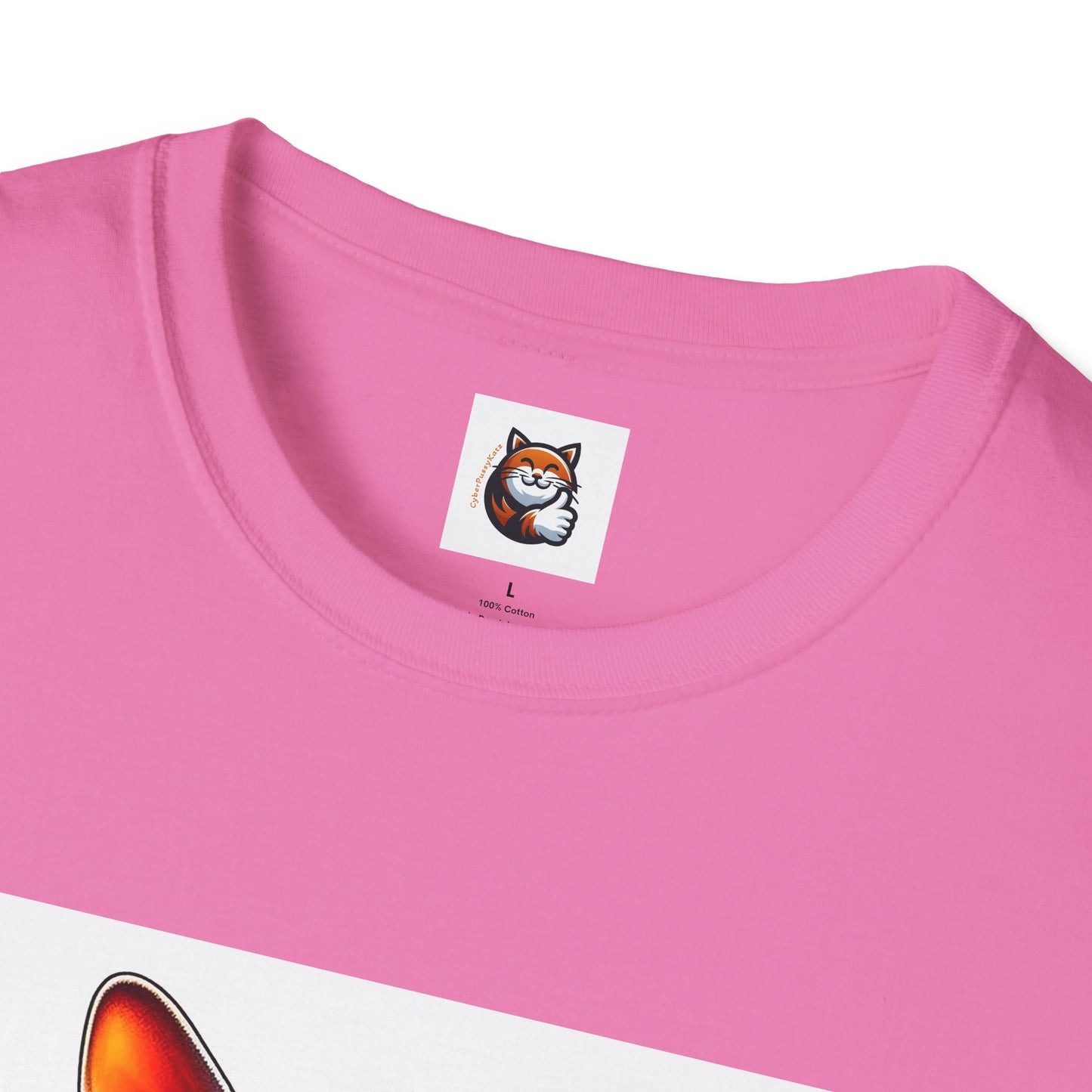 Devon Rex Cat Unisex Softstyle T-Shirt