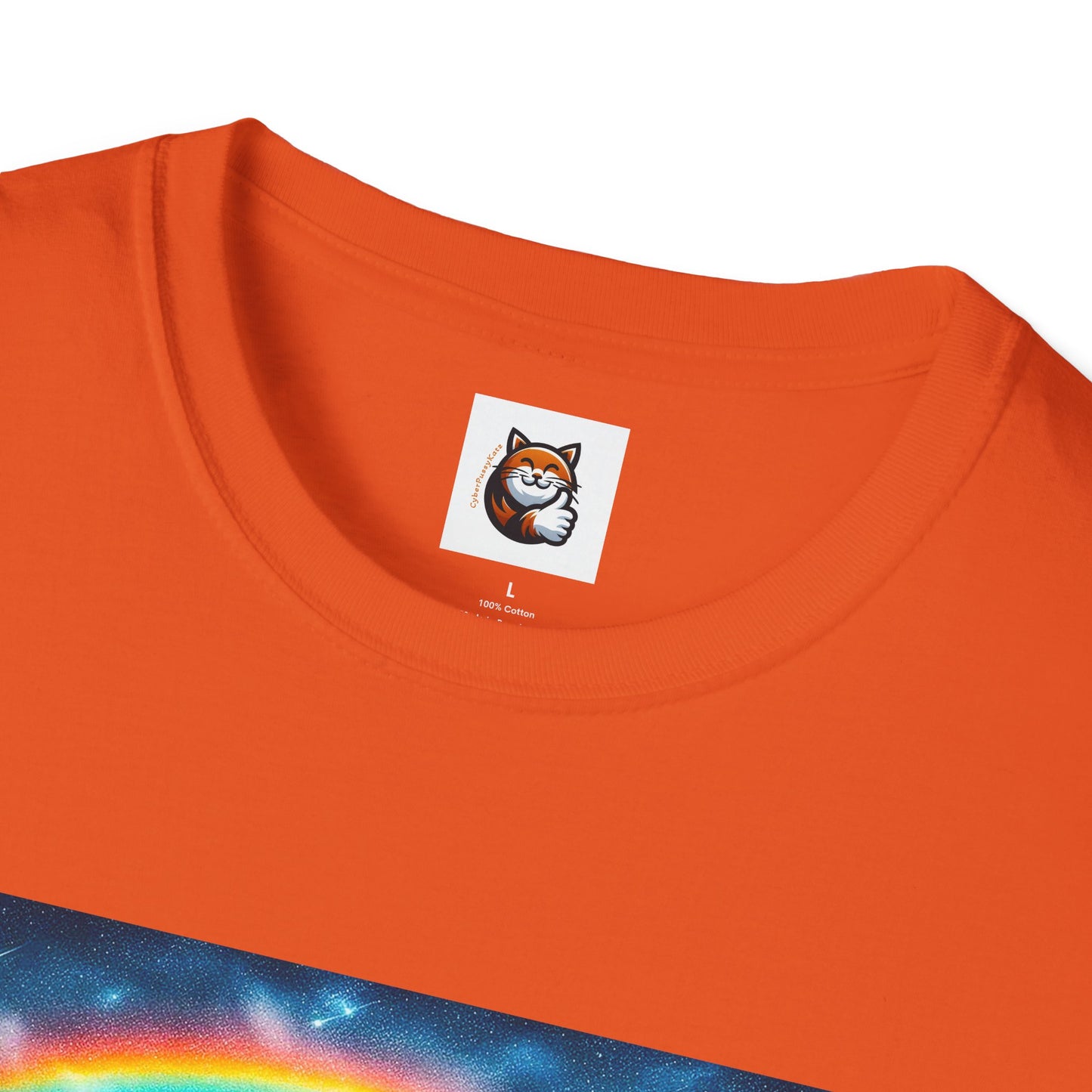 Selkirk Rex Cat T-Shirt  rainbow bridge
