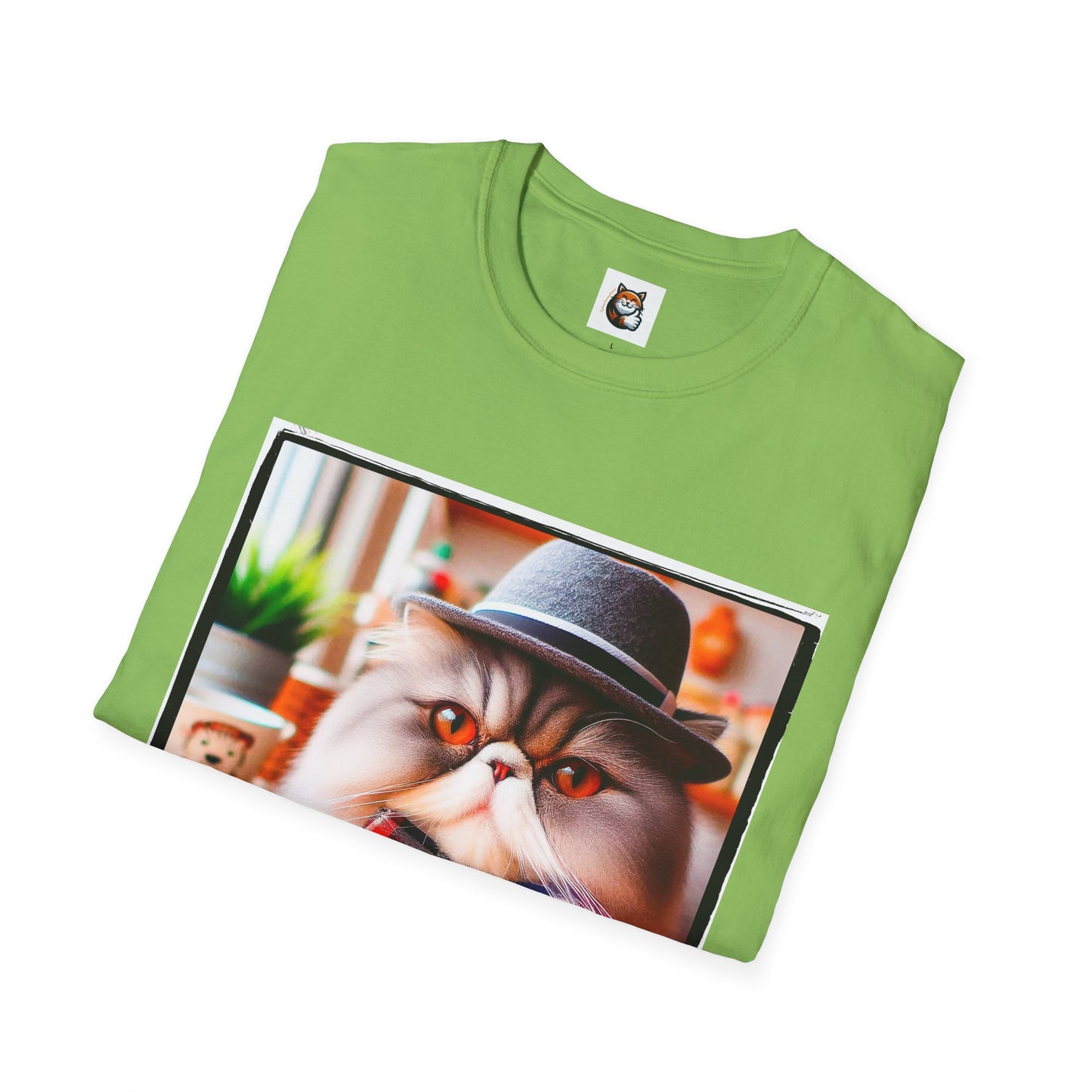 Persian Cat Unisex Softstyle T-Shirt