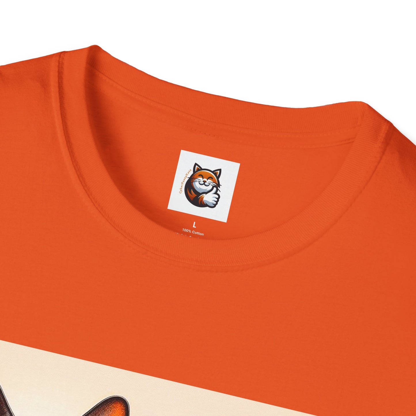 Wacky  Devon Rex Cool cats  Unisex Softstyle T-Shirt