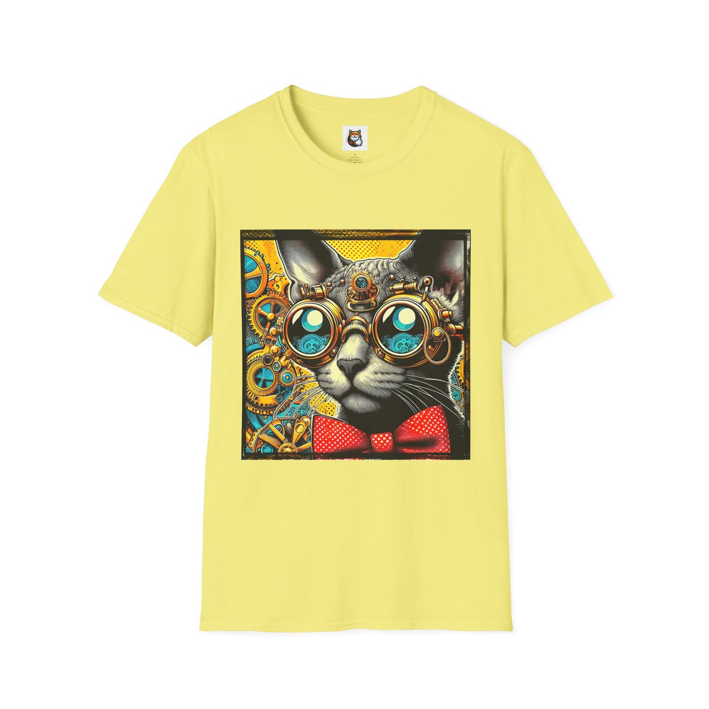 Cornish Rex Cat steam punk  T-Shirt