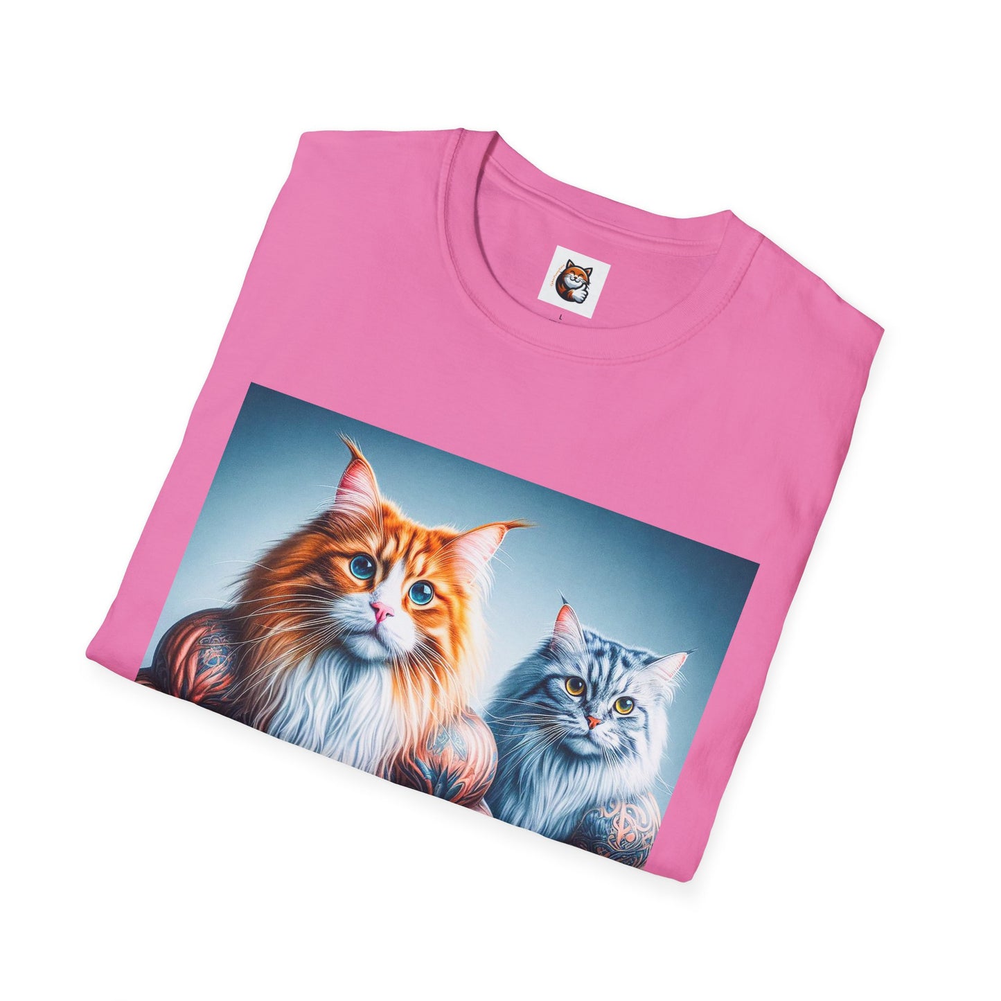 Norwegian Forest Cat Unisex Softstyle T-Shirt