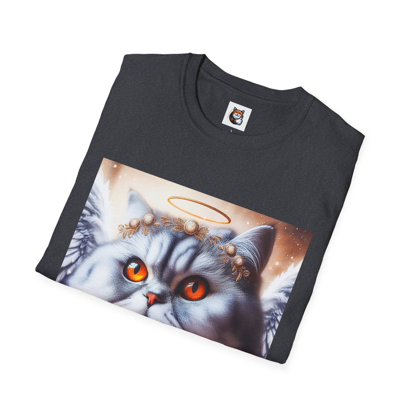 Selkirk Rex Cat T-Shirt heavenly Angel