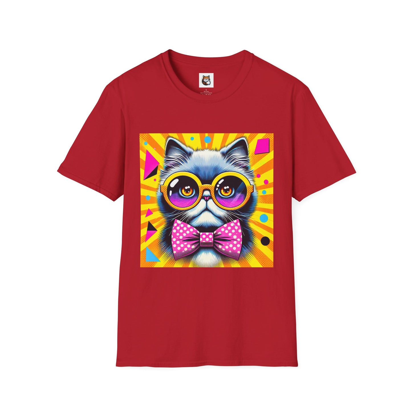 Persian Cat Unisex Softstyle T-Shirt