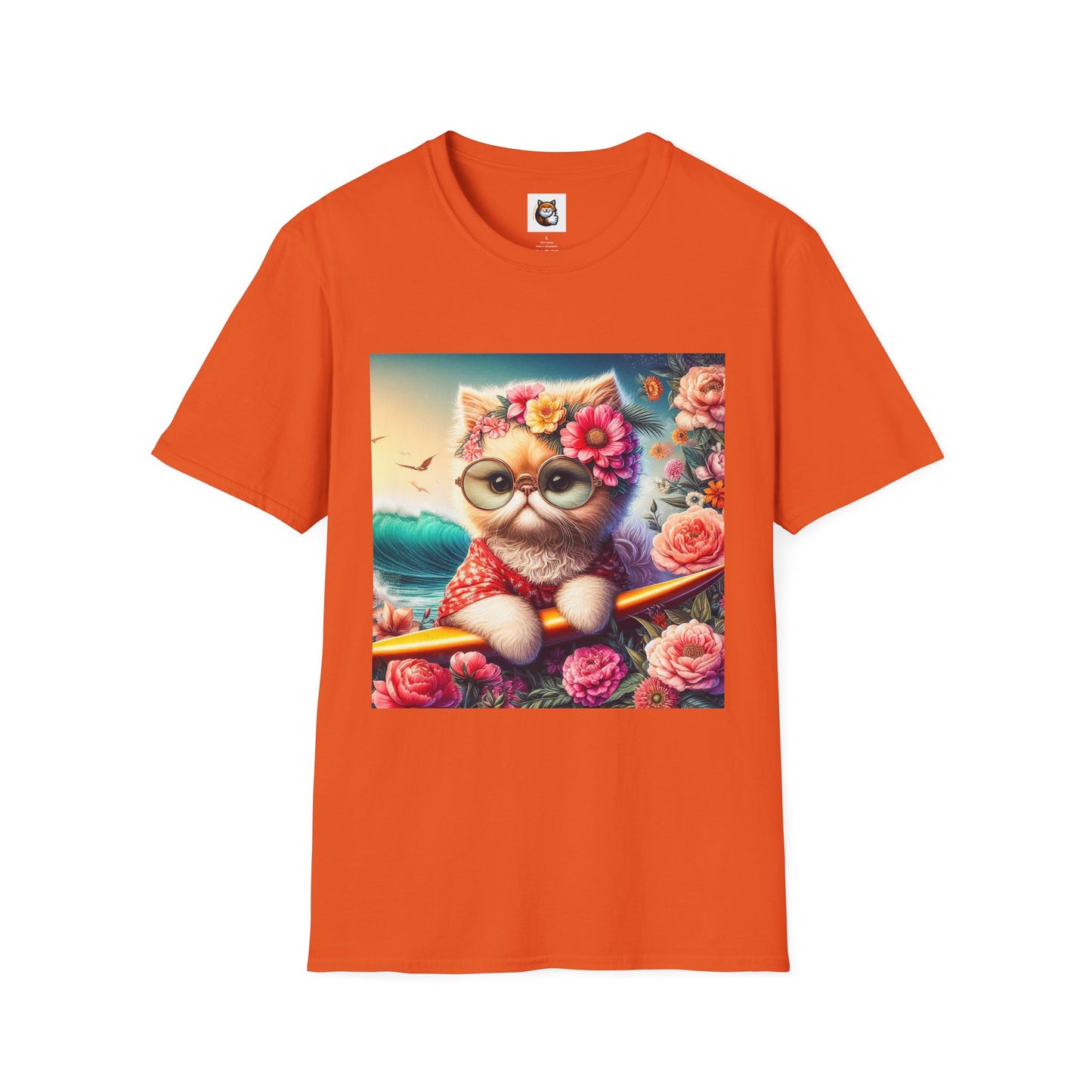 Selkirk Rex Cat T-Shirt beach babe
