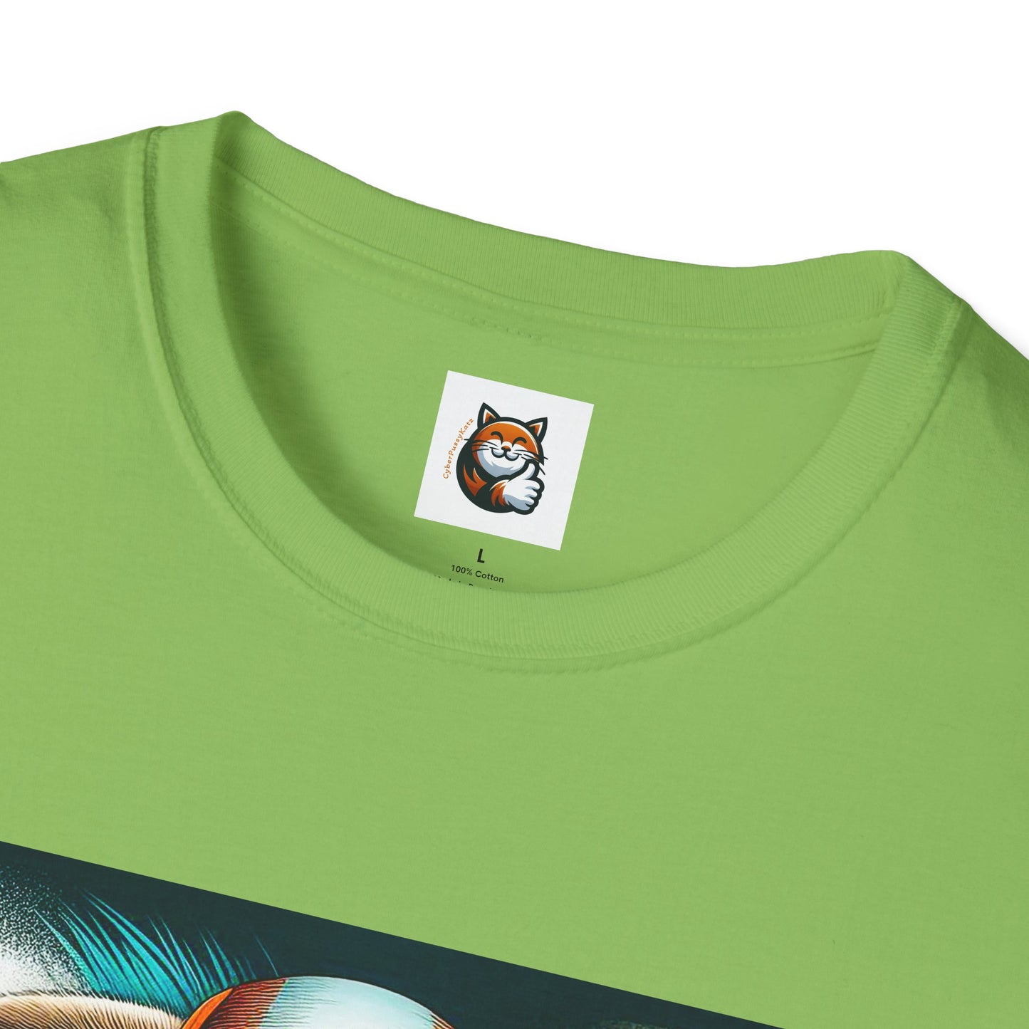 Scottish Fold Cat cool surfer  T-Shirt