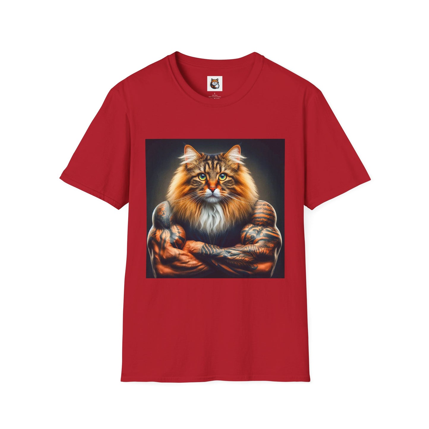 Norwegian Forest Cat Unisex Softstyle T-Shirt