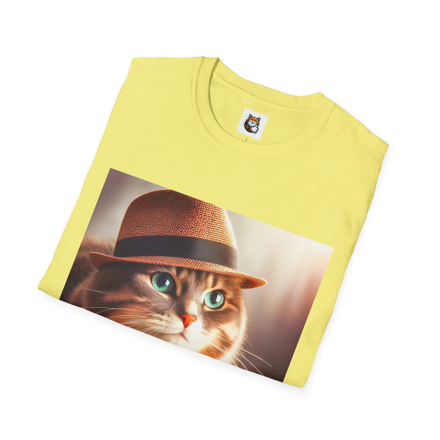 Domestic Cat Unisex Softstyle T-Shirt