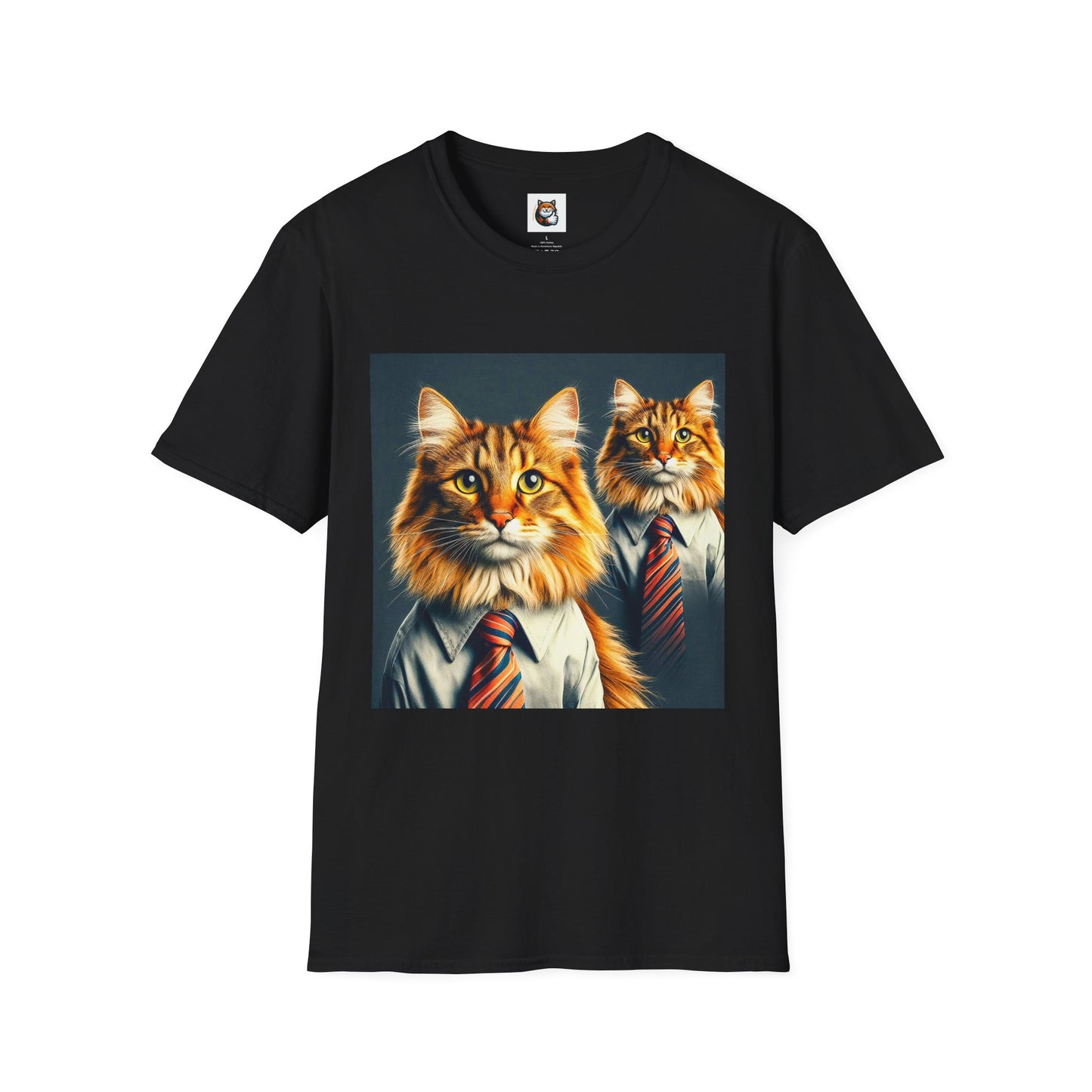 Norwegian Forest Cat Unisex Softstyle T-Shirt