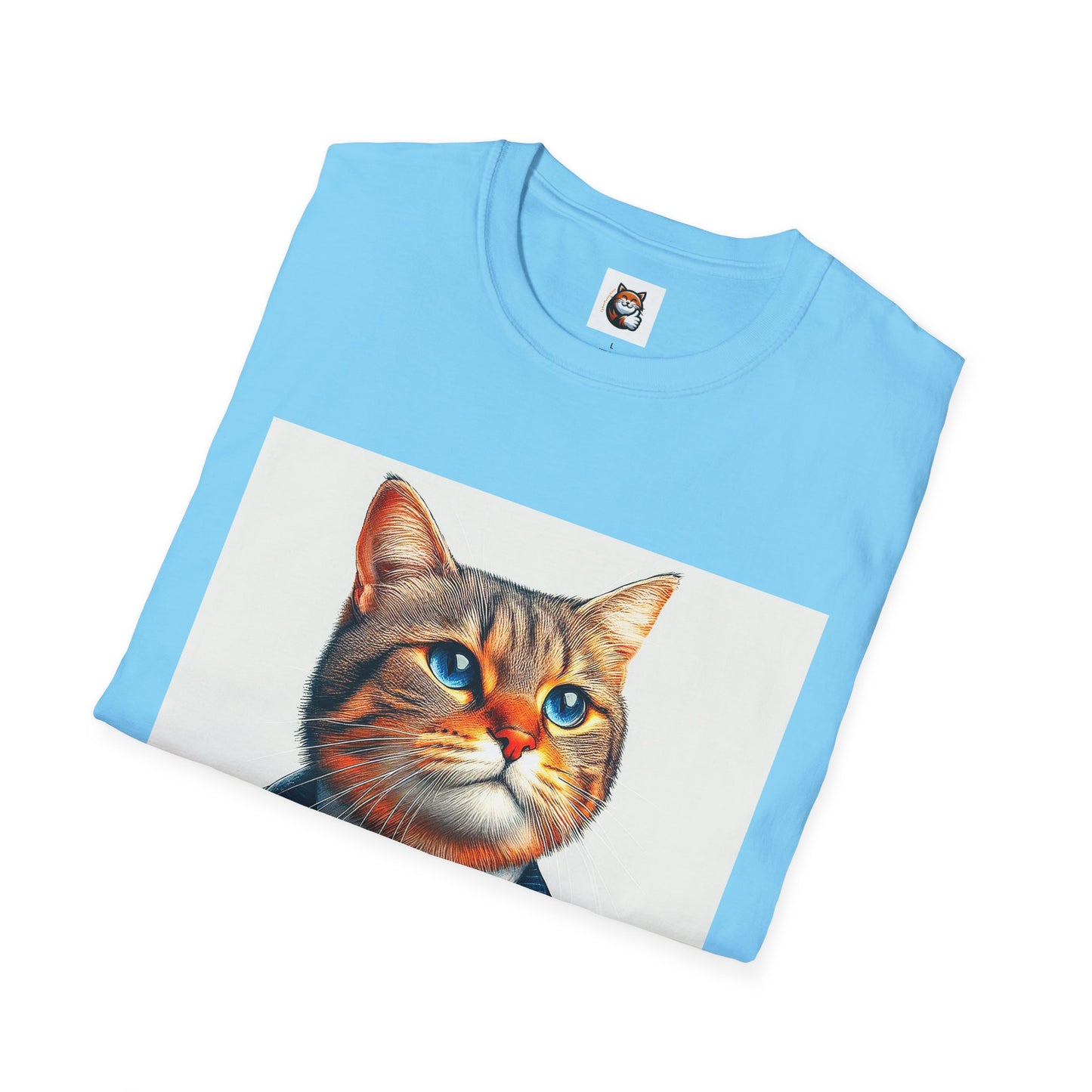 Domestic Cat Unisex Softstyle T-Shirt