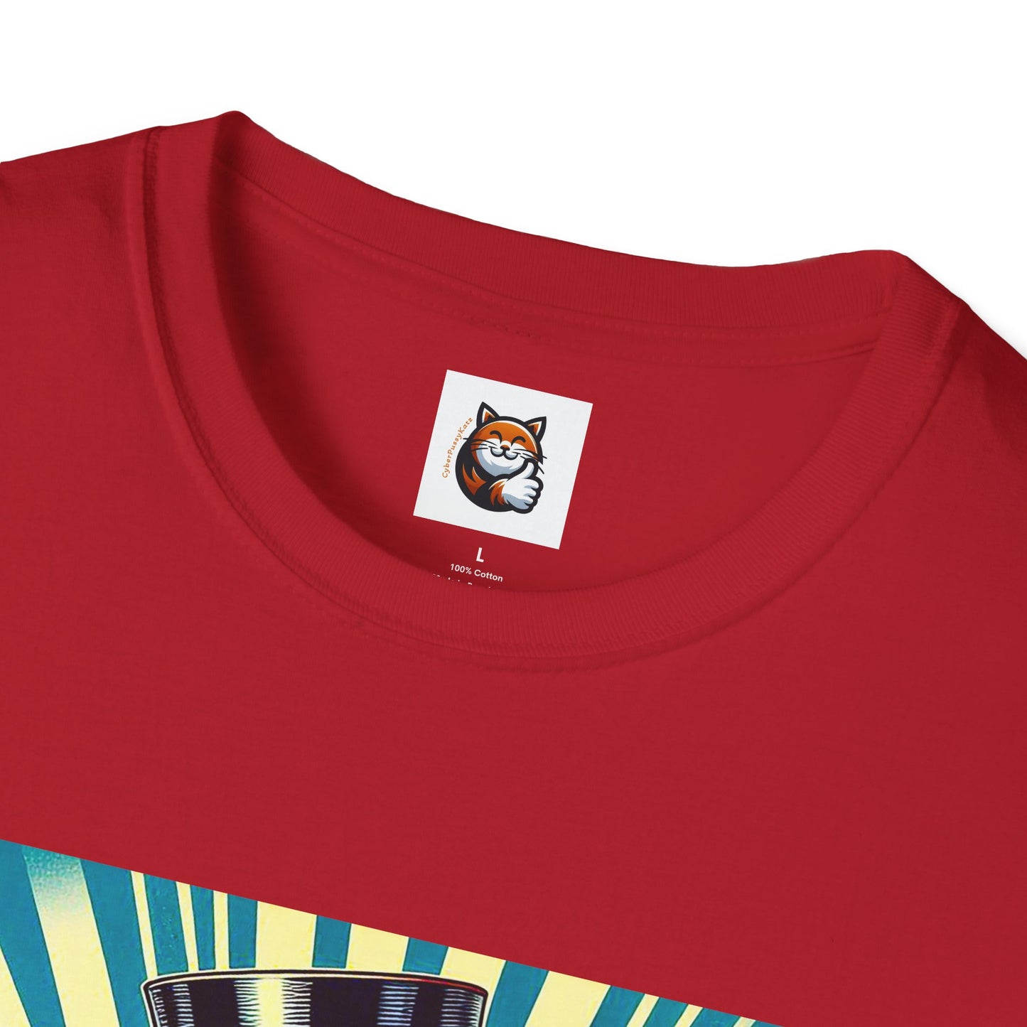 Selkirk Rex Cat T-Shirt steam punk