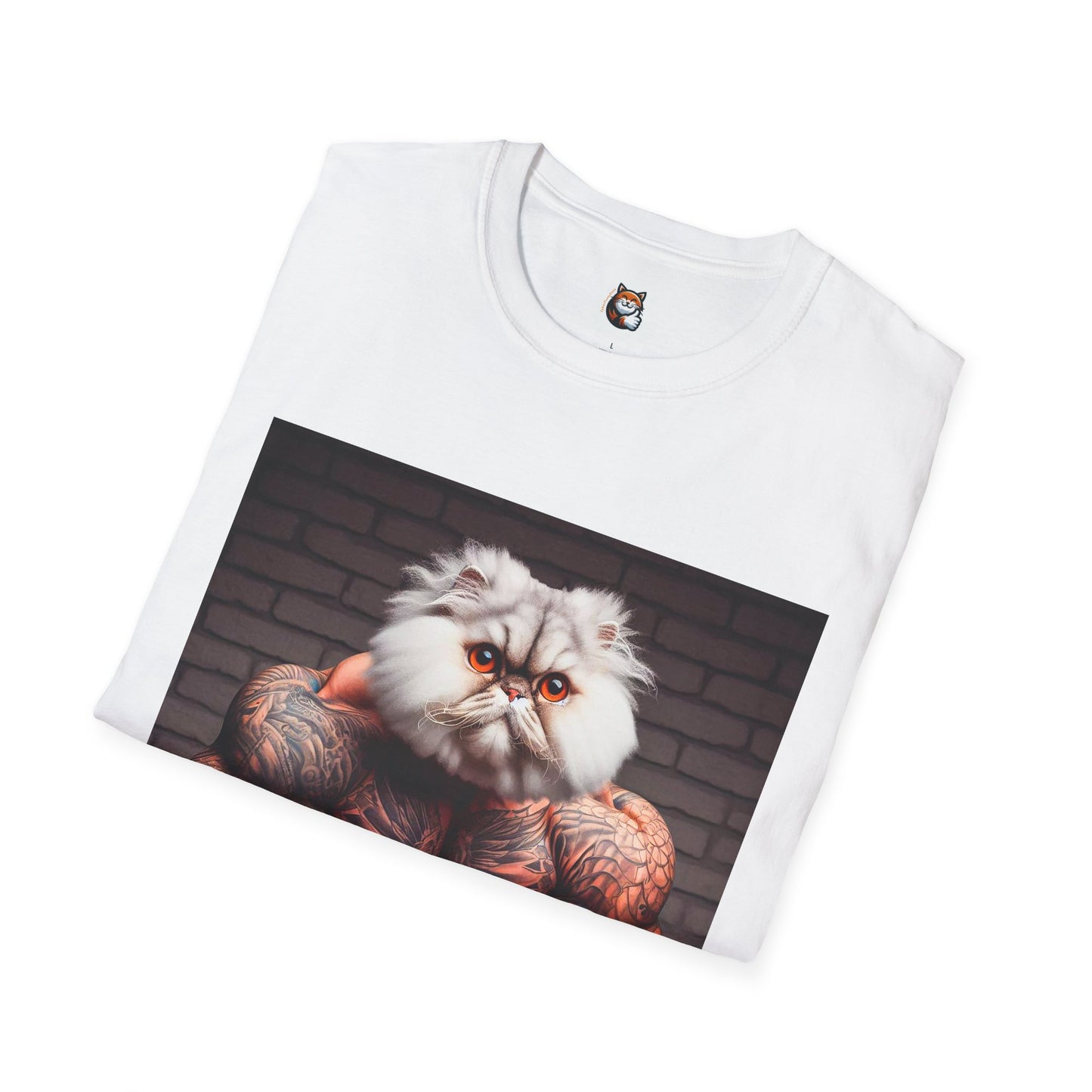 Selkirk Rex Cat T-Shirt arms