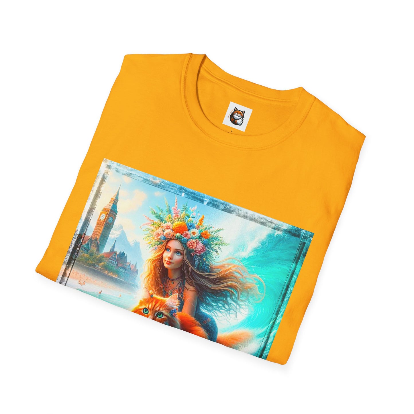 Norwegian Forest Cat Unisex Softstyle T-Shirt