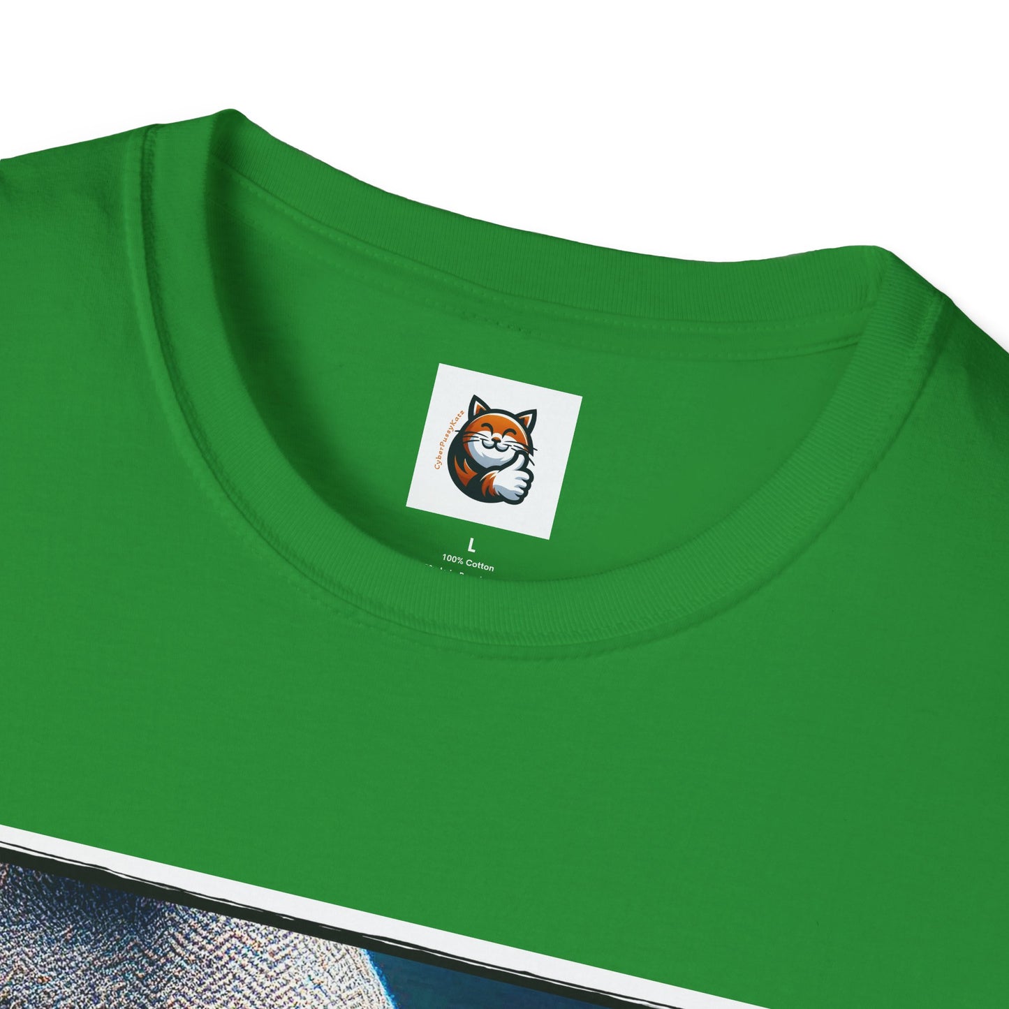 Devon Rex Cat smoking Softstyle T-Shirt