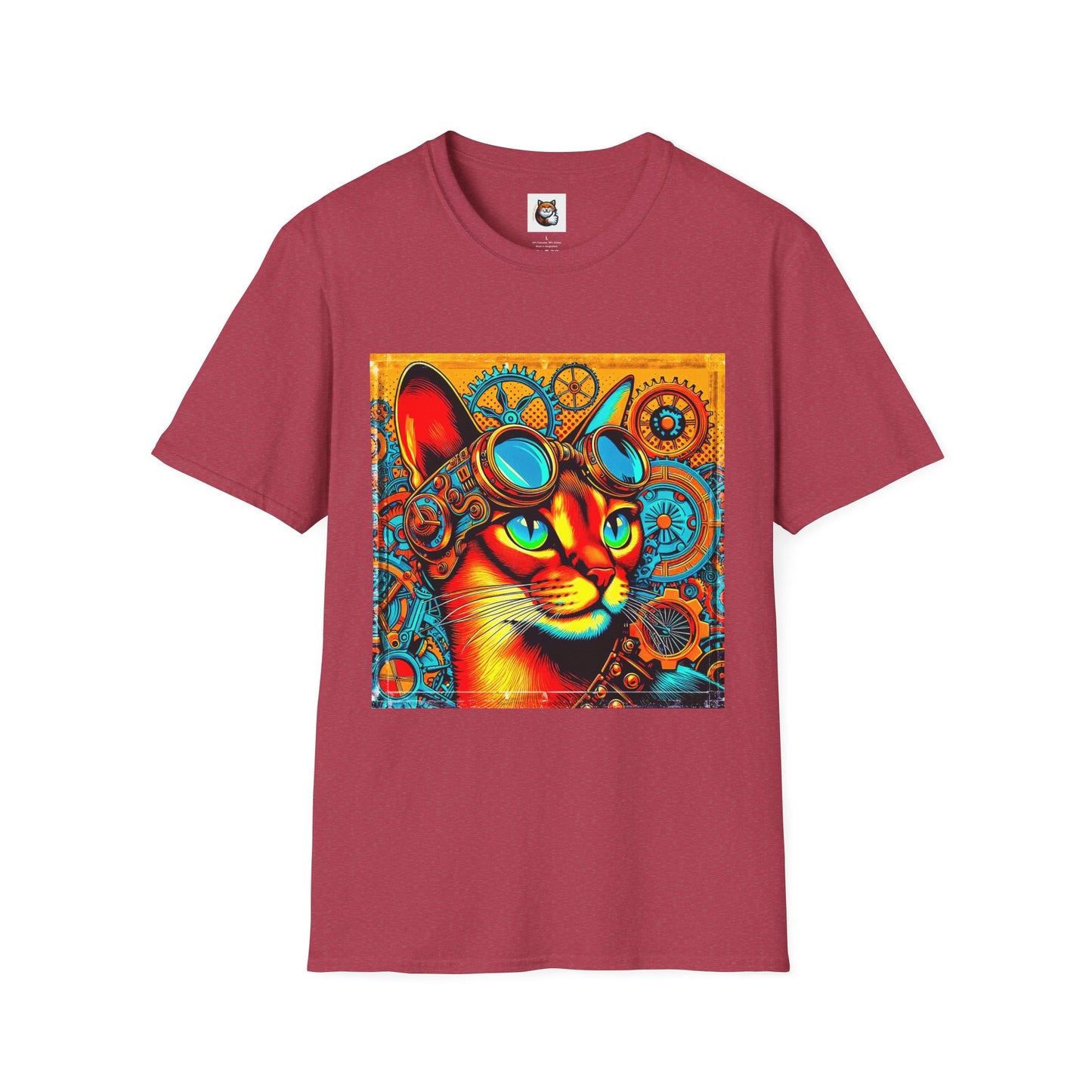 Abyssinian steampunk Softstyle T-Shirt