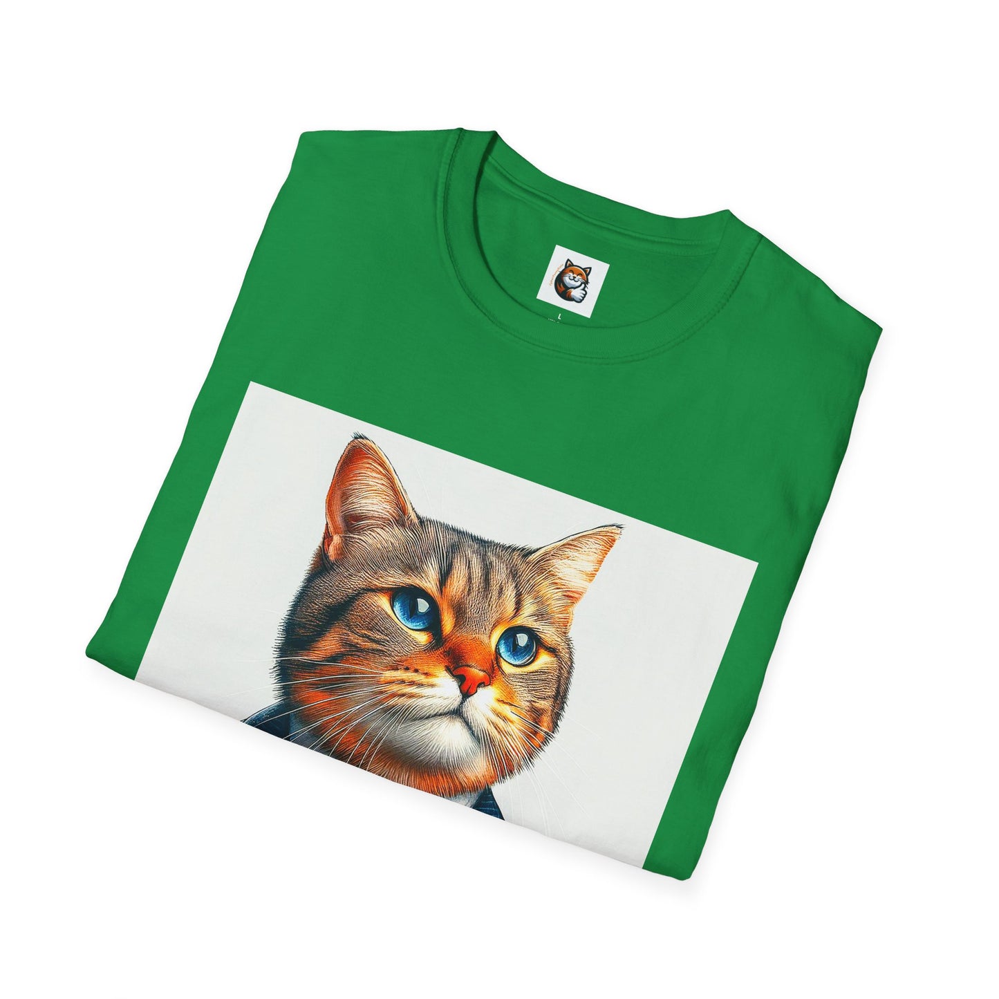 Domestic Cat Unisex Softstyle T-Shirt