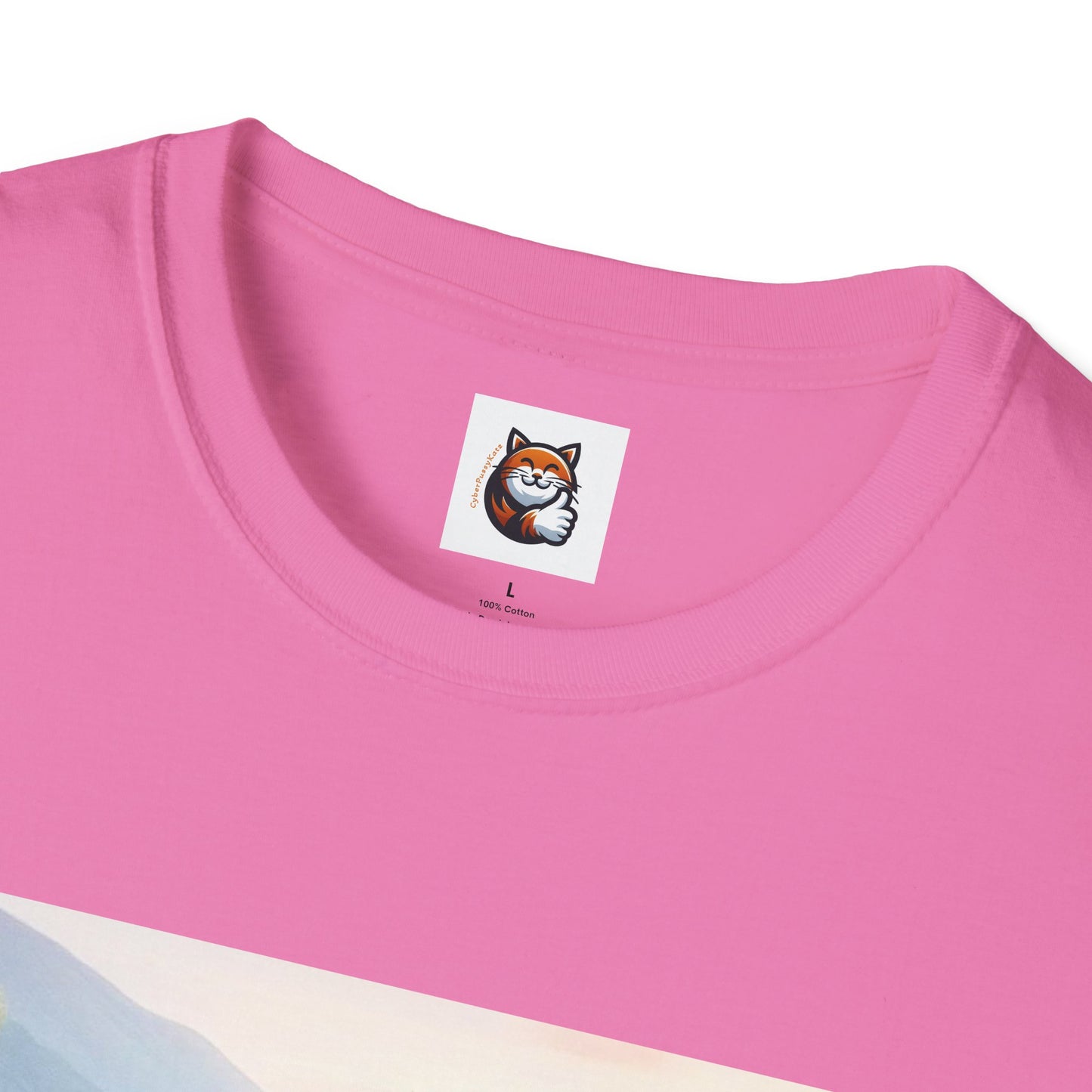 Wacky Norwegian Forest Cat Unisex Softstyle T-Shirt