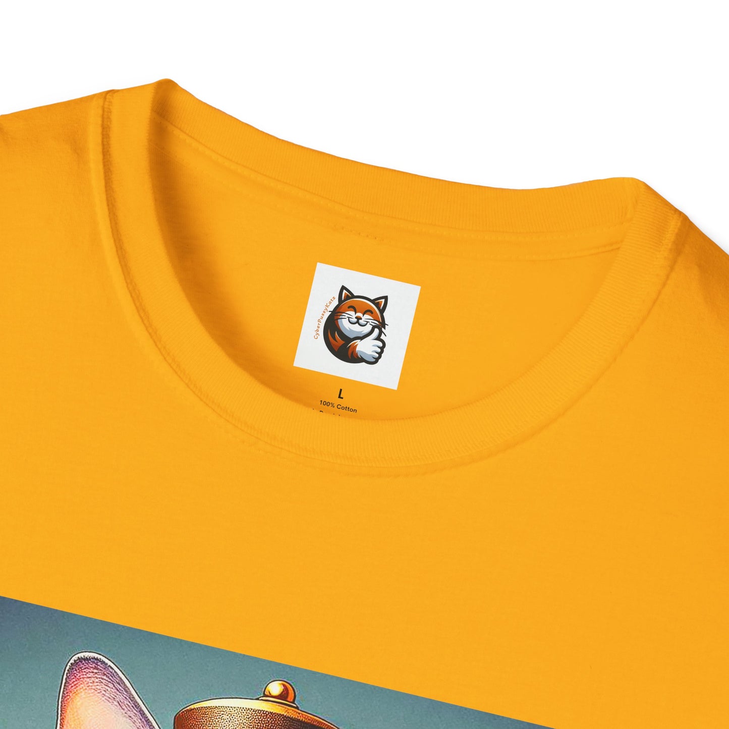 Devon Rex Cat Unisex Softstyle T-Shirt