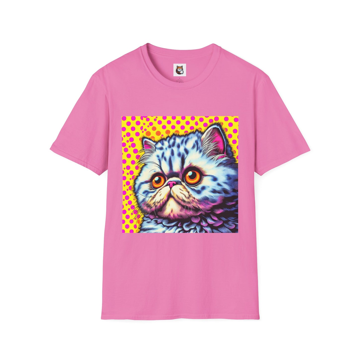 Selkirk Rex Cat T-Shirt comic book cutie