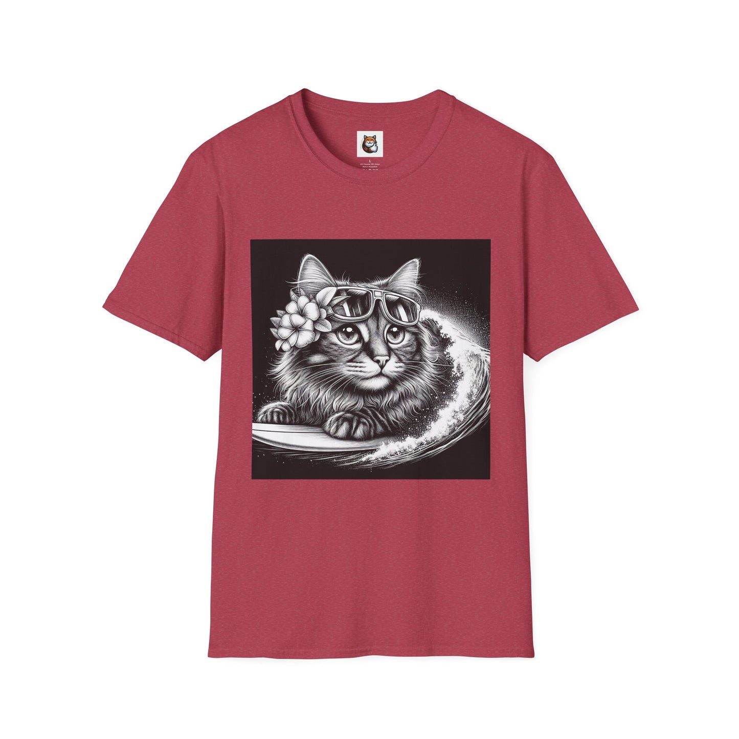 Domestic Cat black and white  T-Shirt