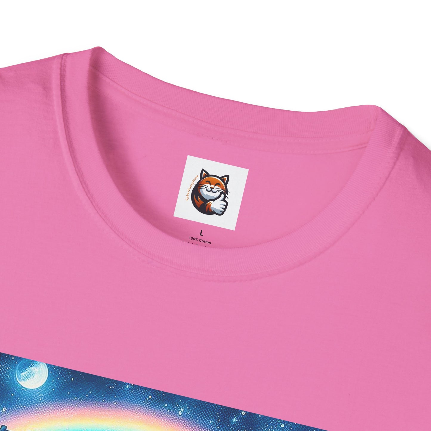 Russian Blue Cat Unisex Softstyle T-Shirt