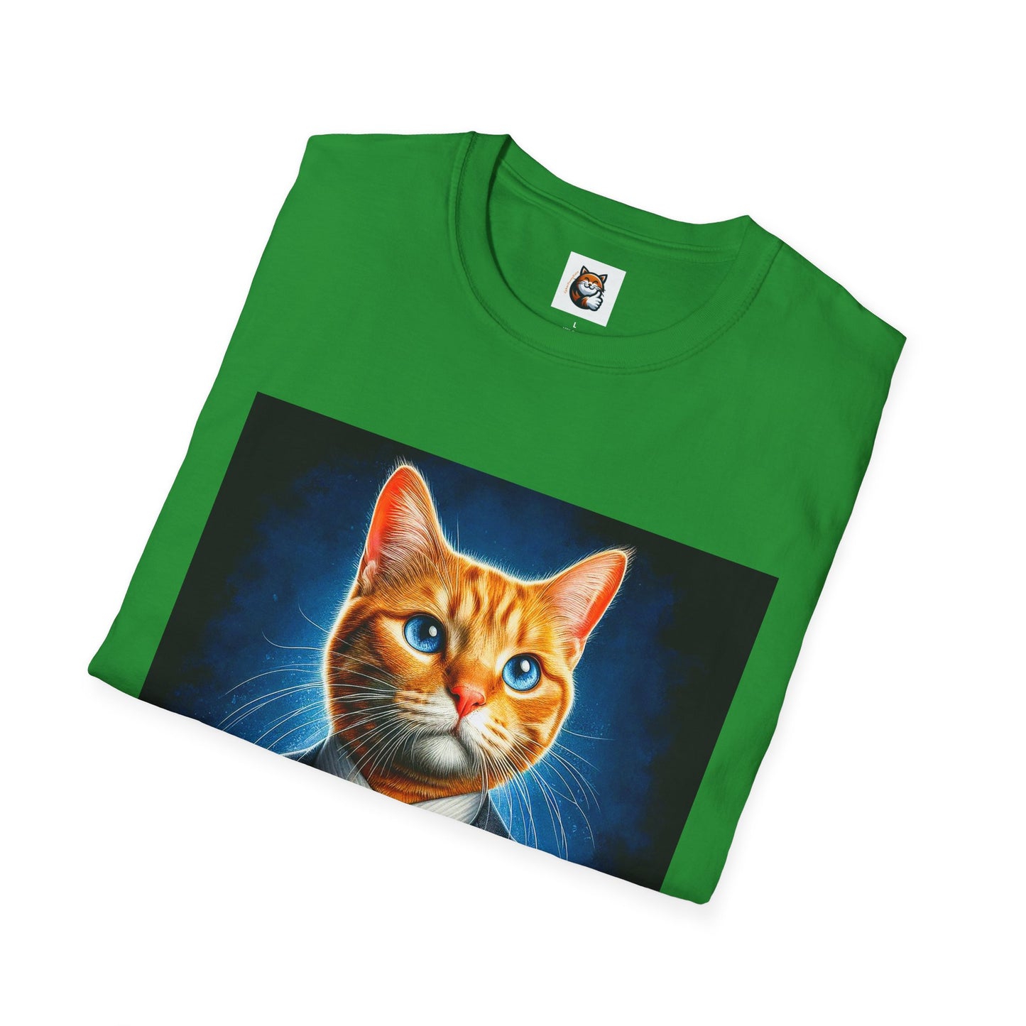 Domestic Cat Unisex suit and tie T-Shirt