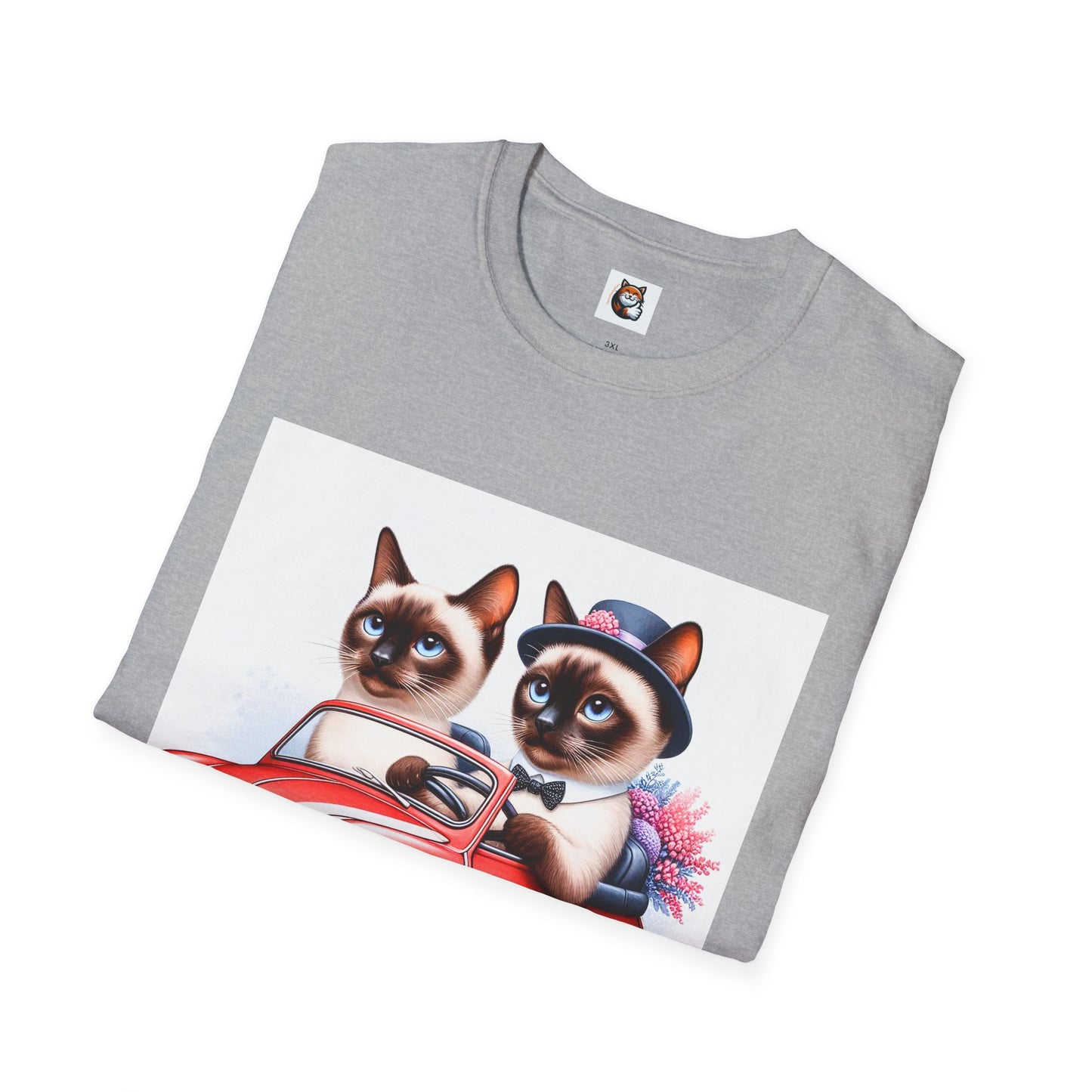 Wacky Siamese Cat friends driving