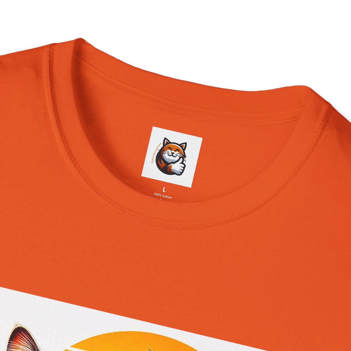 British Shorthair surfing Softstyle T-Shirt
