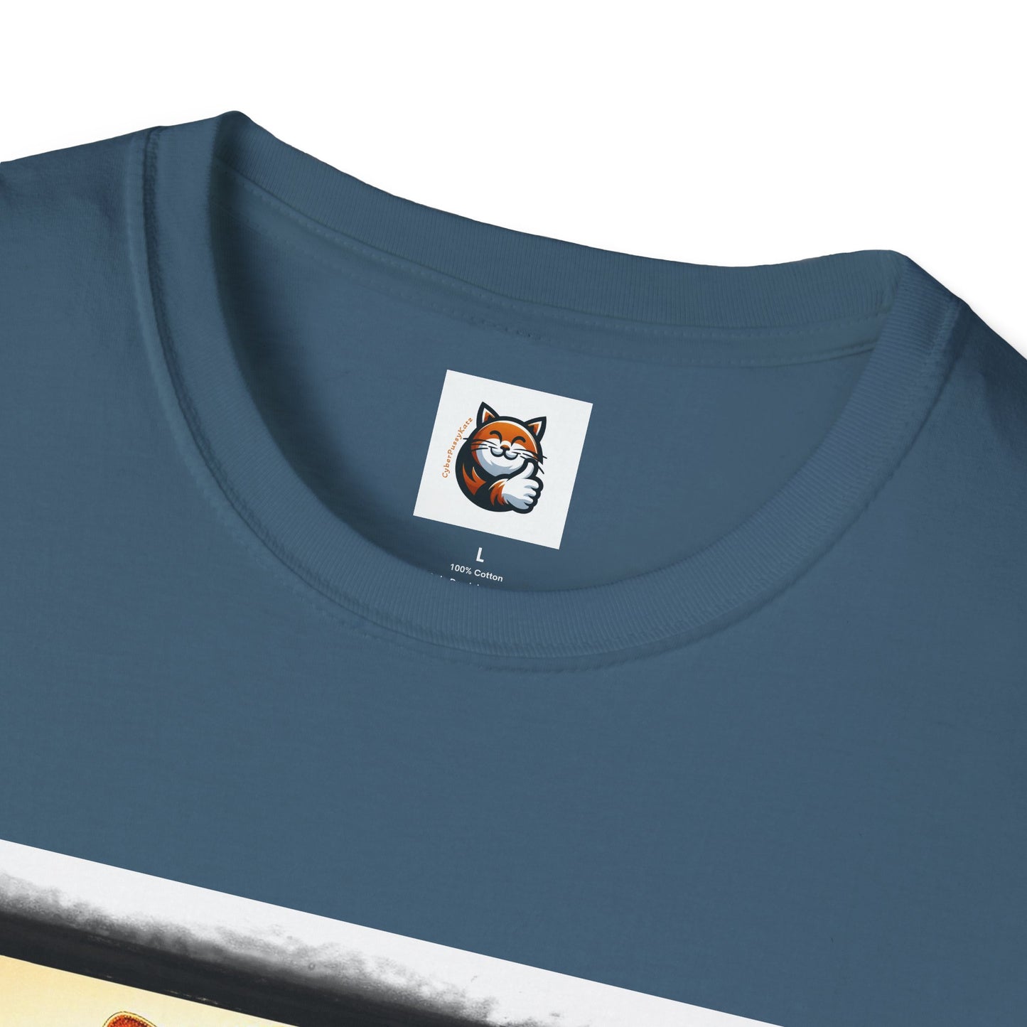 Devon Rex Cat Unisex Softstyle T-Shirt