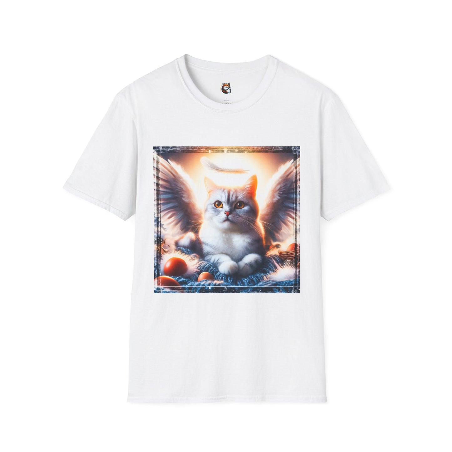 Domestic Cat Unisex heavenly Angel T-Shirt