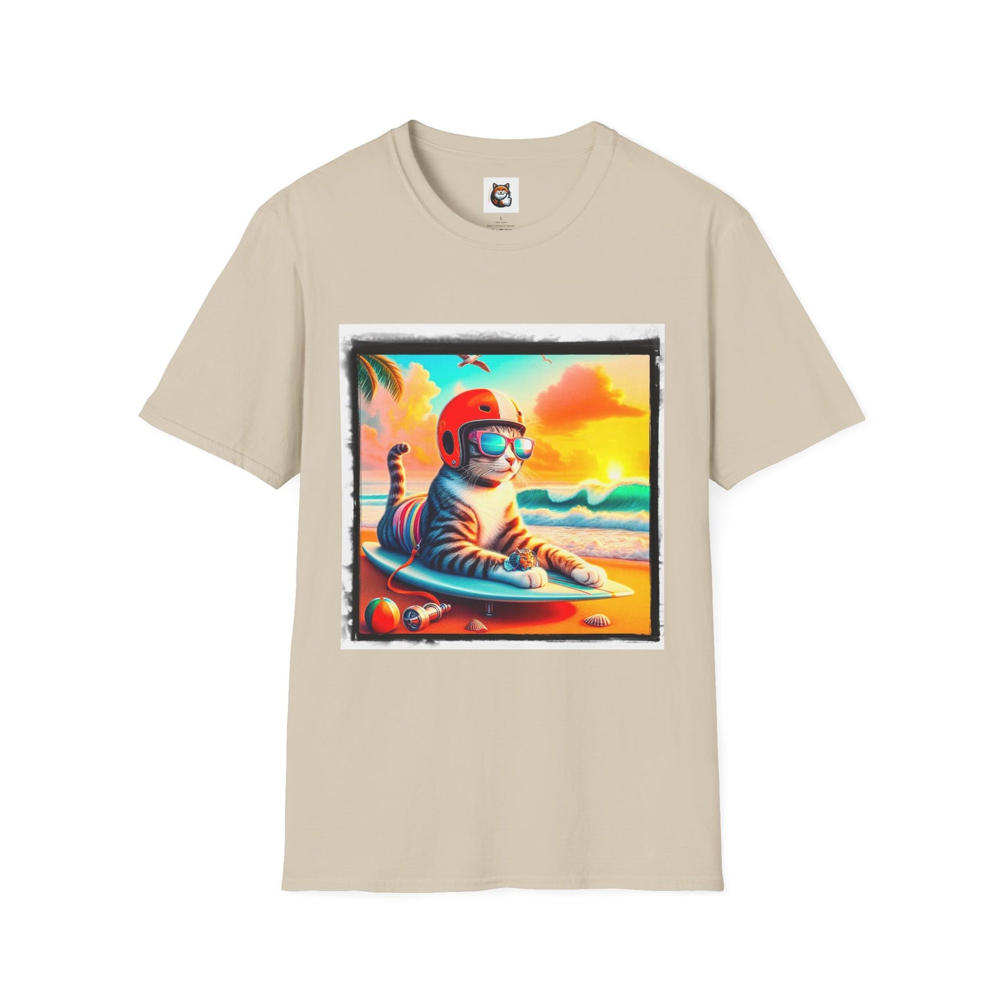 Domestic Cat Unisex Softstyle T-Shirt