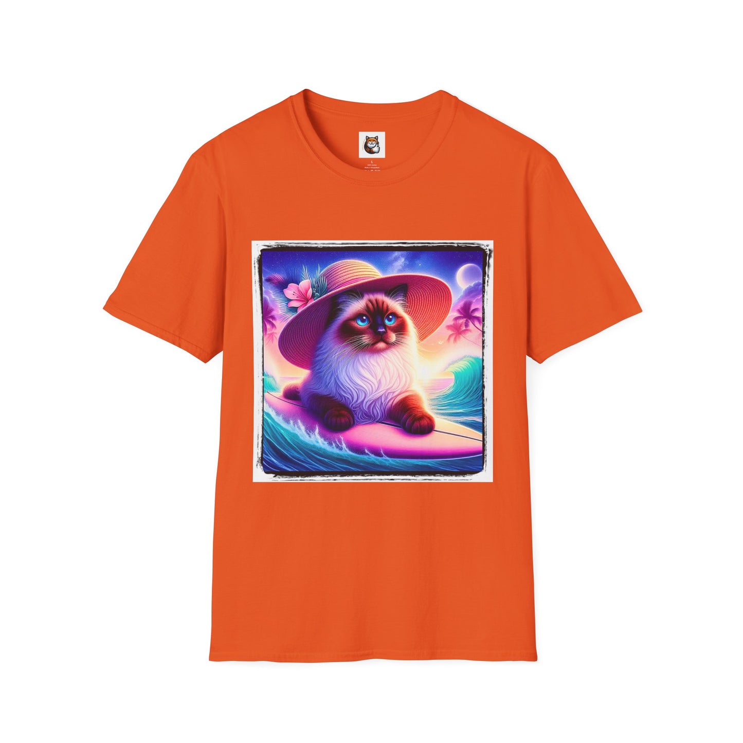 Birman rainbow Softstyle T-Shirt