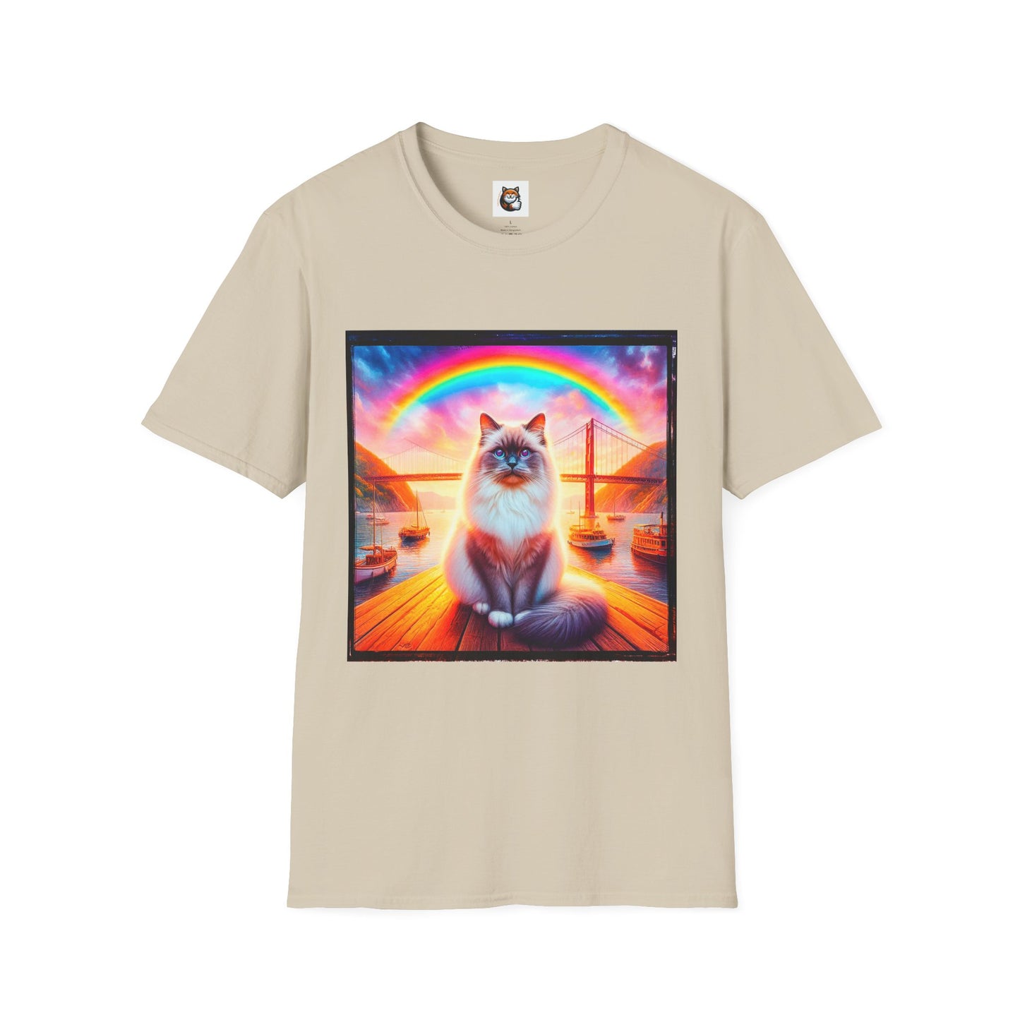Birman rainbow bridge Softstyle T-Shirt