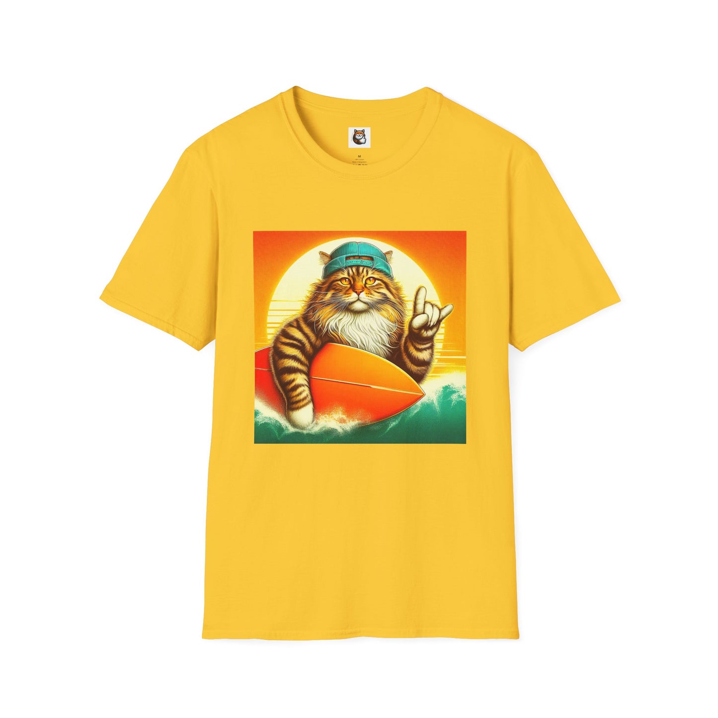 Siberian Cat surfer