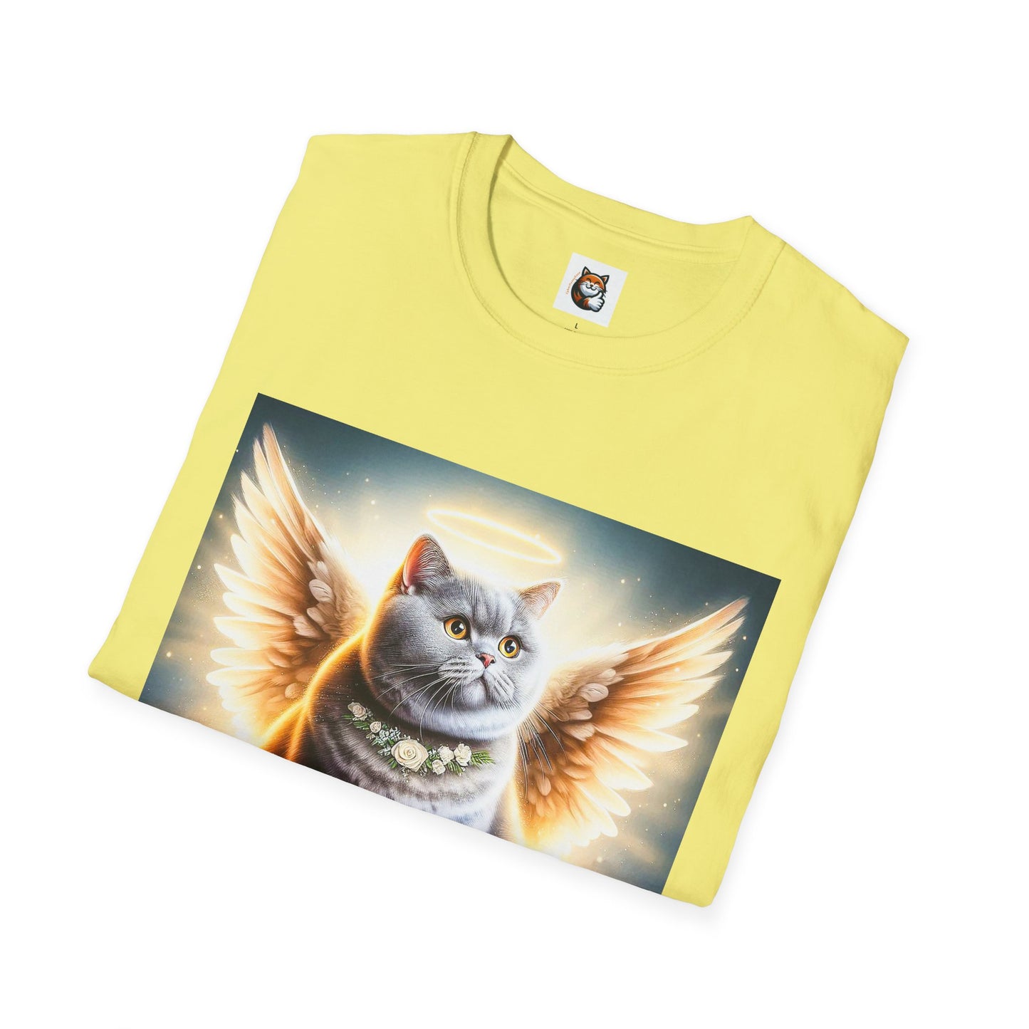 British Shorthair wings Softstyle T-Shirt