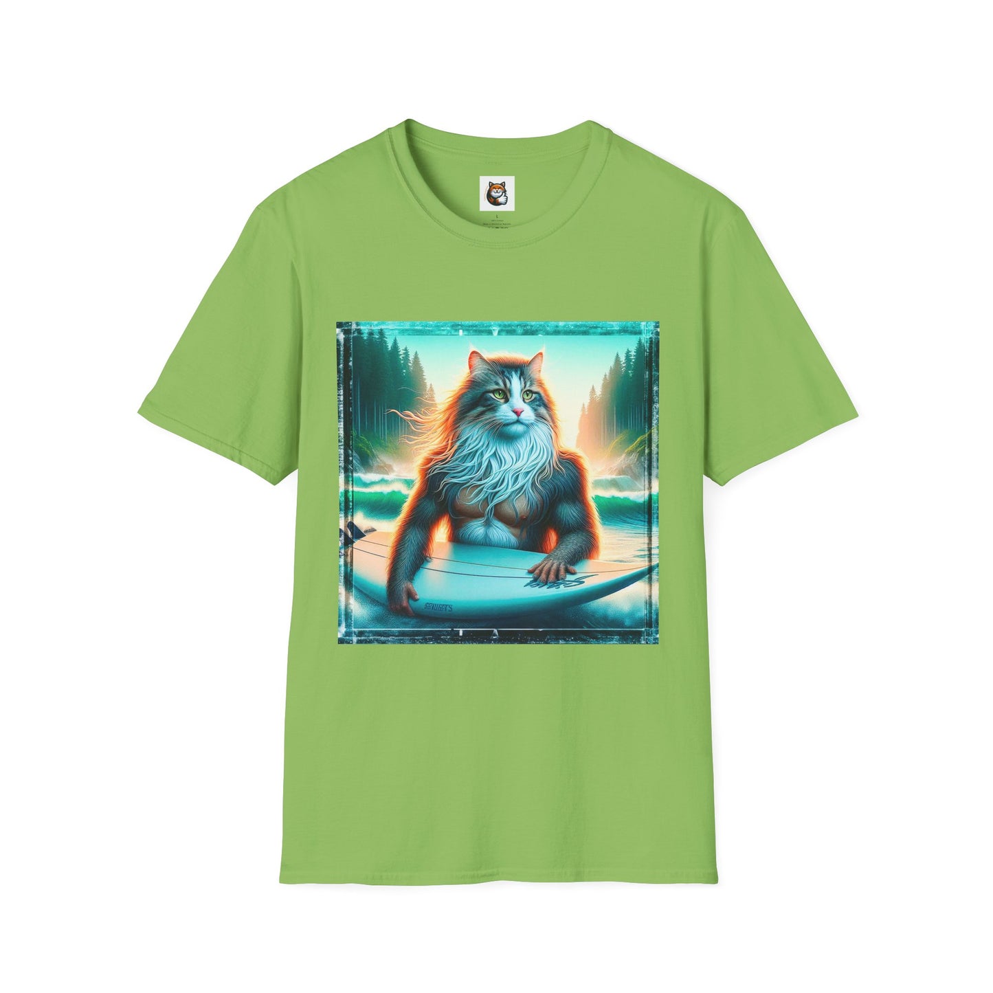 Norwegian Forest Cat Unisex Softstyle T-Shirt