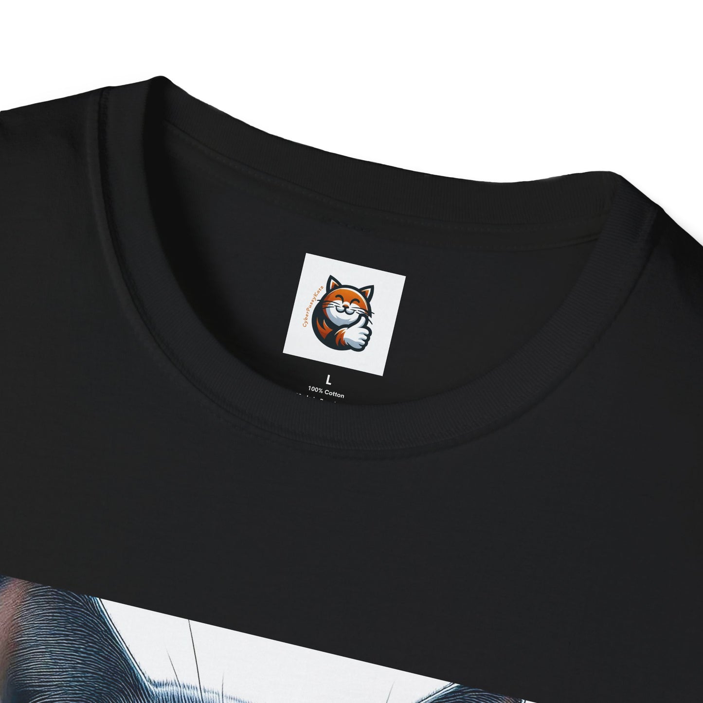 Russian Blue Cat suit and tie  T-Shirt