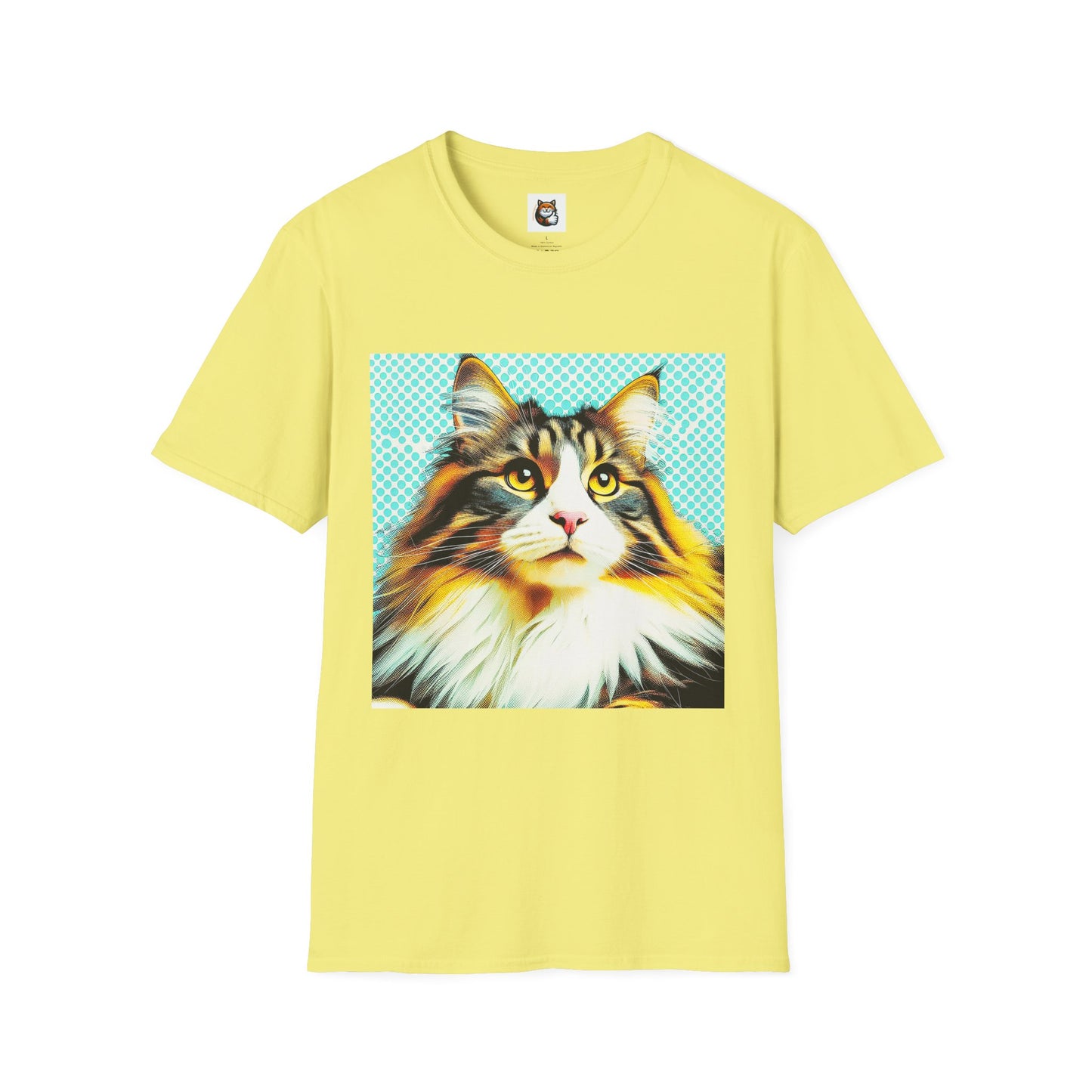 Norwegian Forest Cat Unisex Softstyle T-Shirt