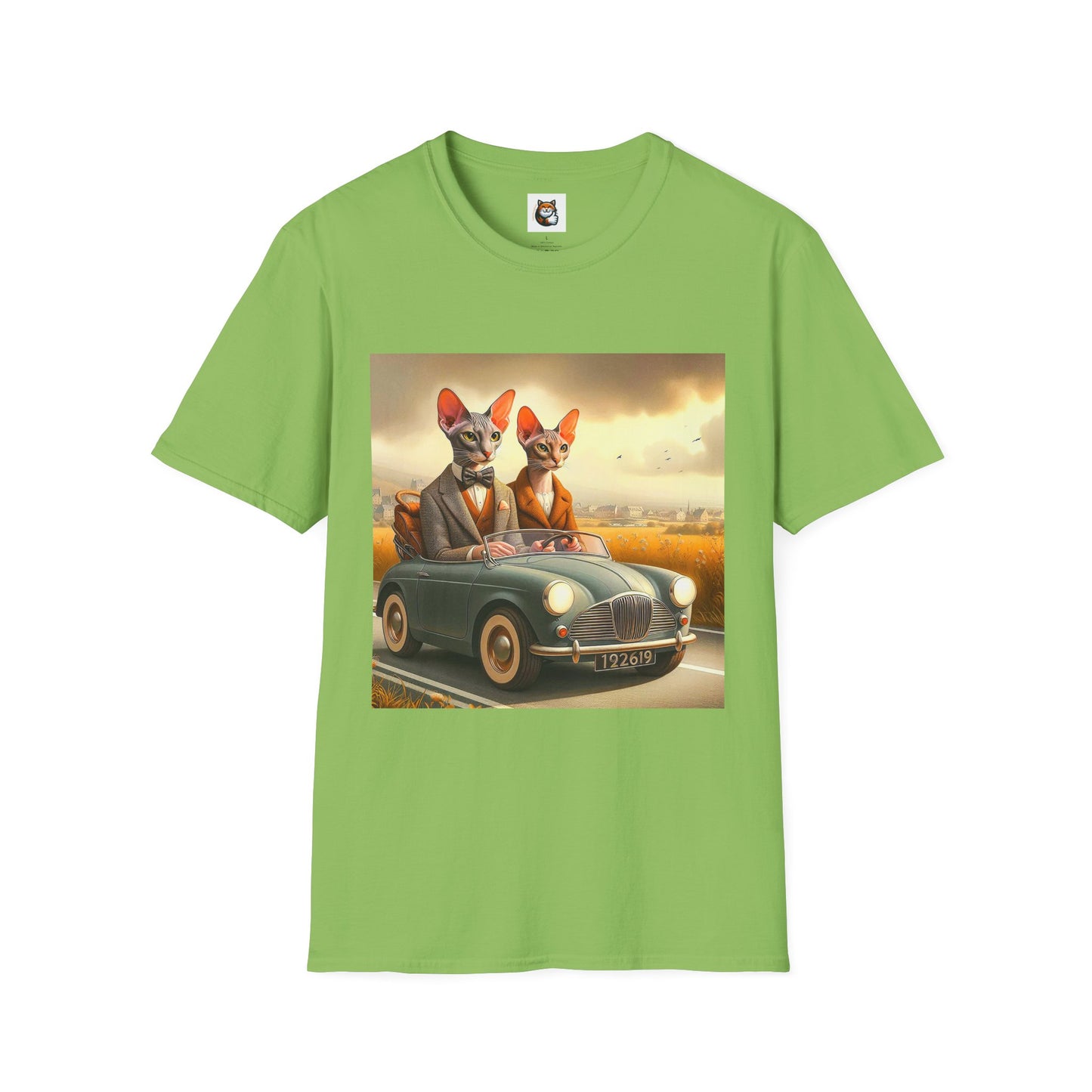 Wacky Oriental Shorthair Unisex Softstyle T-Shirt