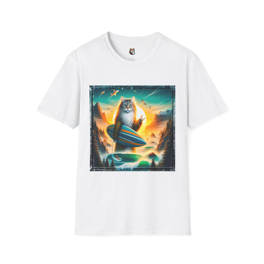 Norwegian Forest Cat Unisex Softstyle T-Shirt