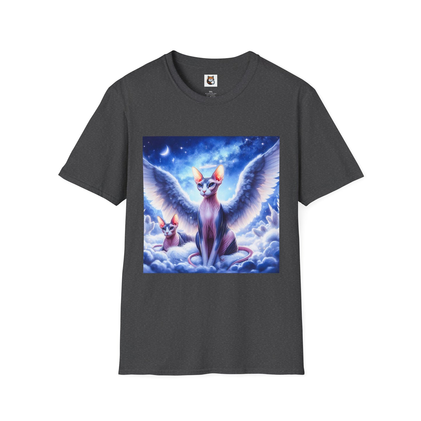 Sphynx Cat clouds and heaven