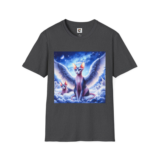 Sphynx Cat clouds and heaven