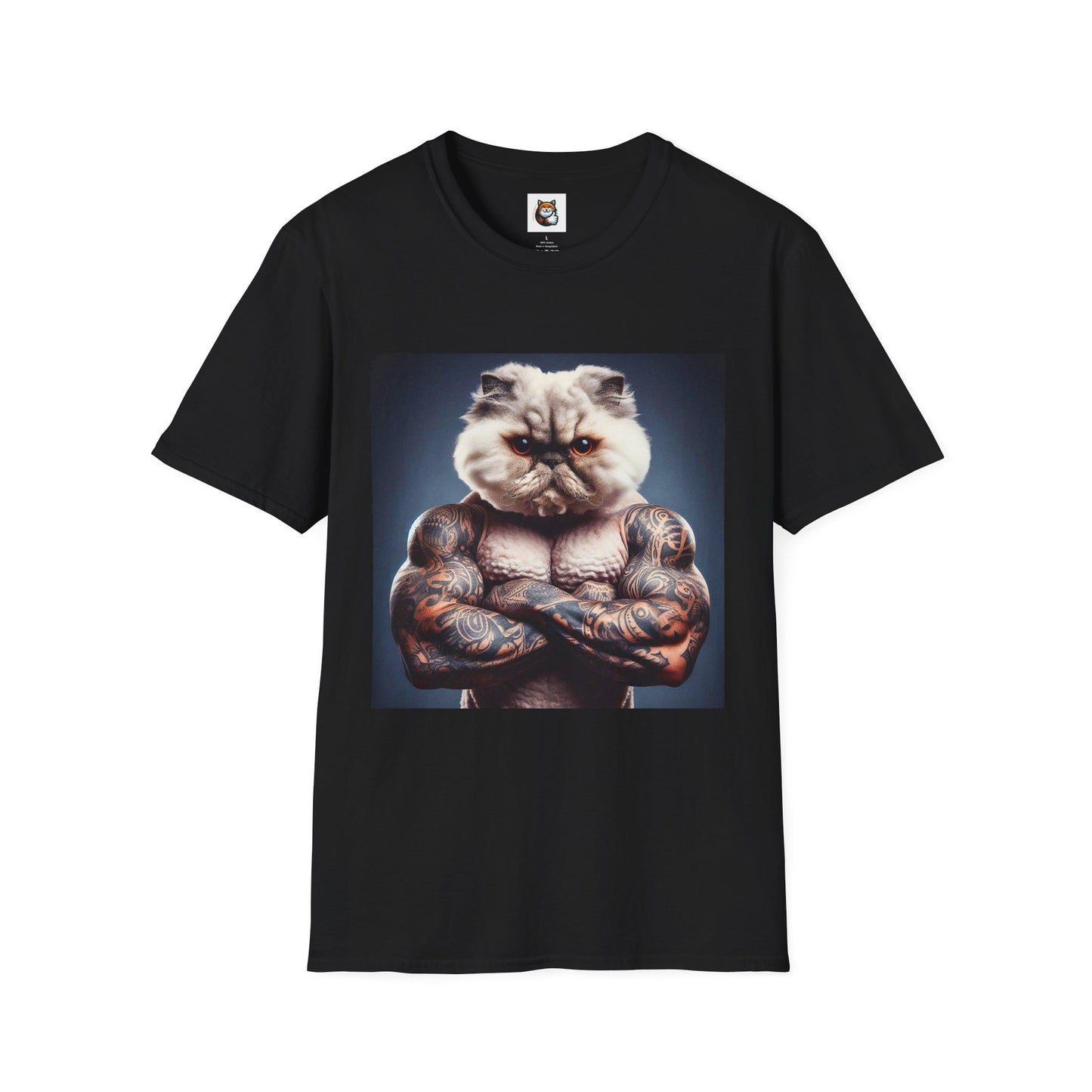 Selkirk Rex Cat T-Shirt - gym day