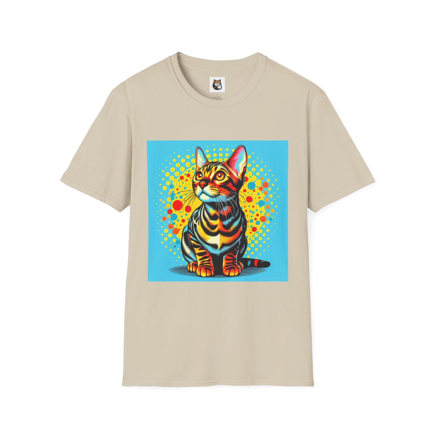 Bengal Unisex spots anf stripes  colors Softstyle T-Shirt