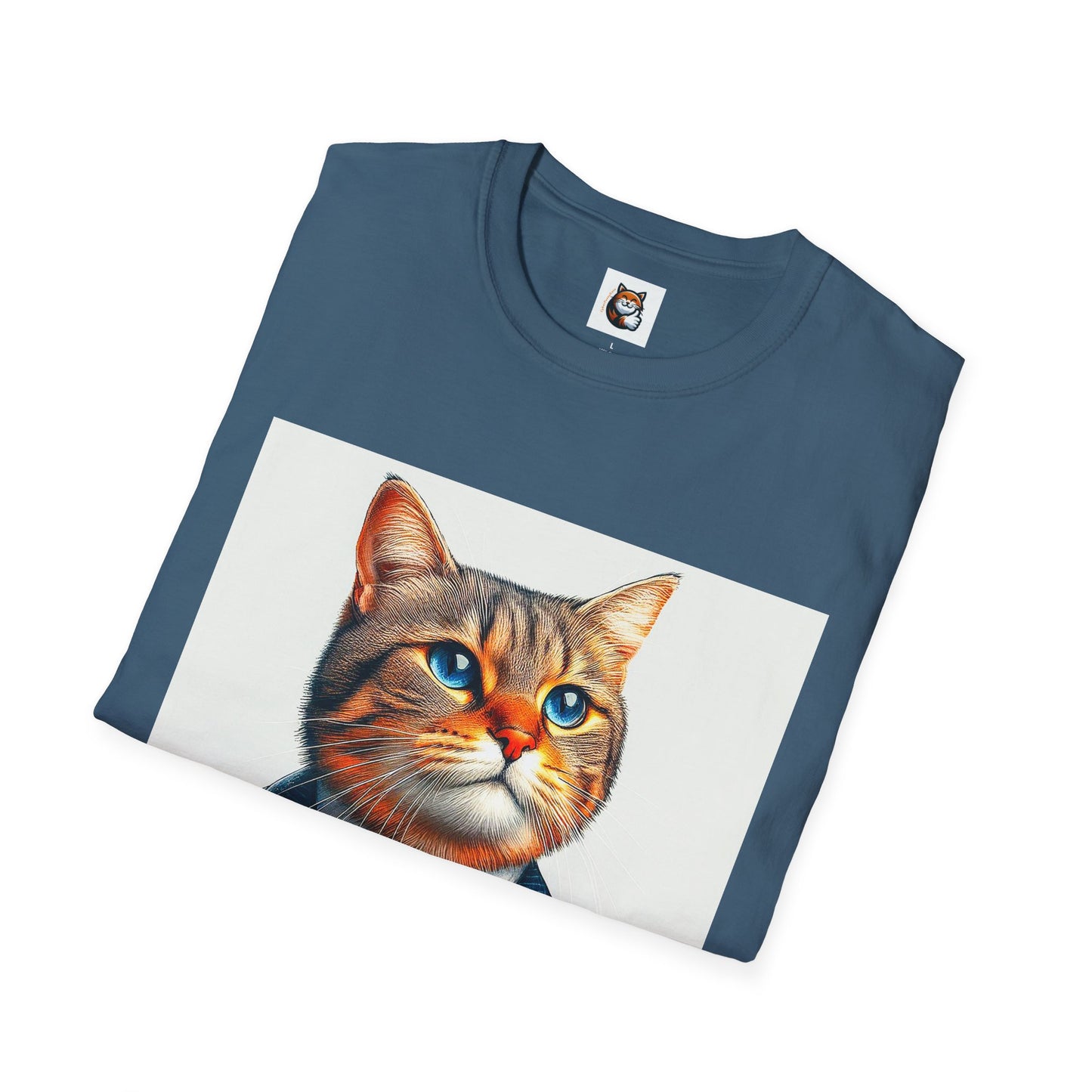 Domestic Cat Unisex Softstyle T-Shirt