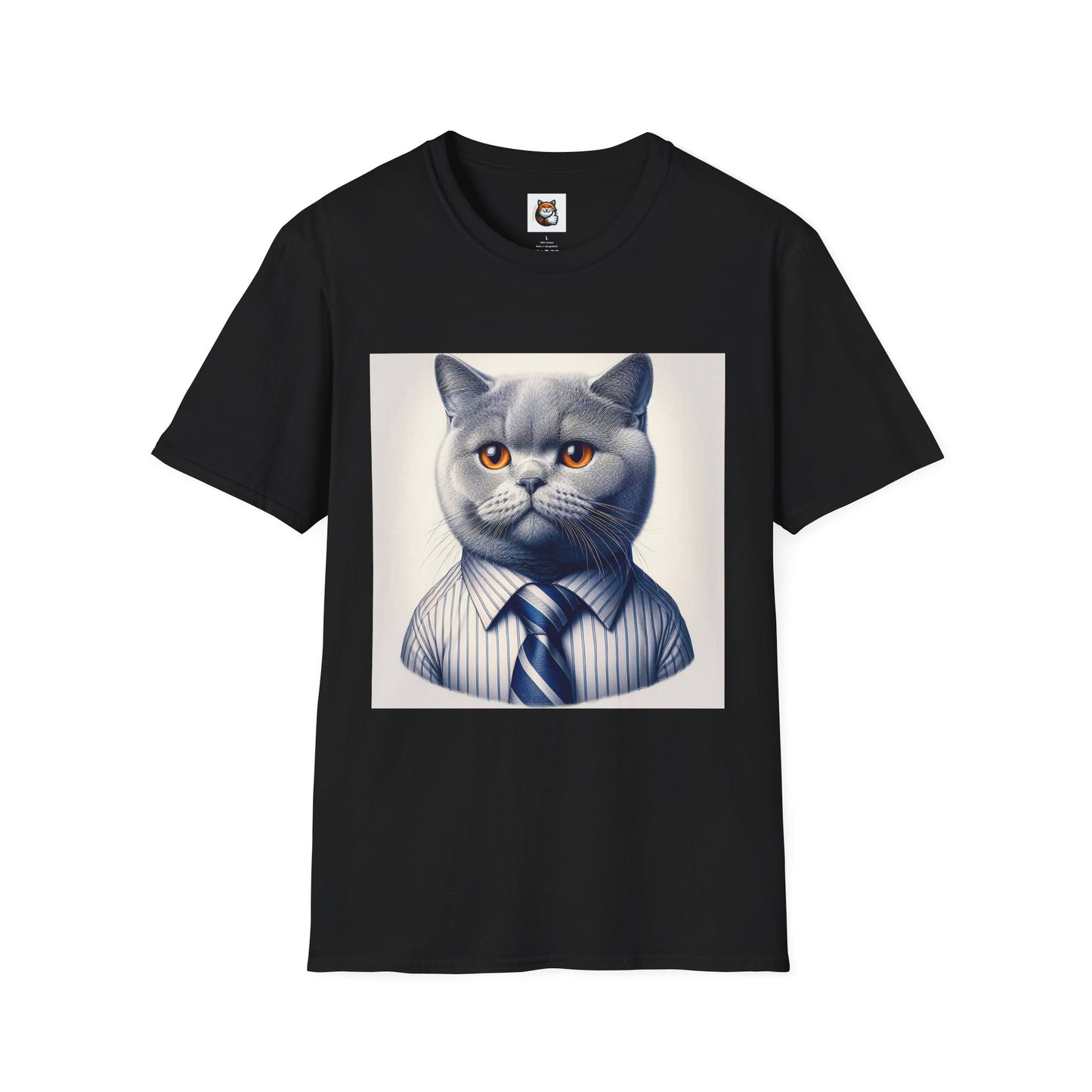 British Shorthair business professionals Softstyle T-Shirt