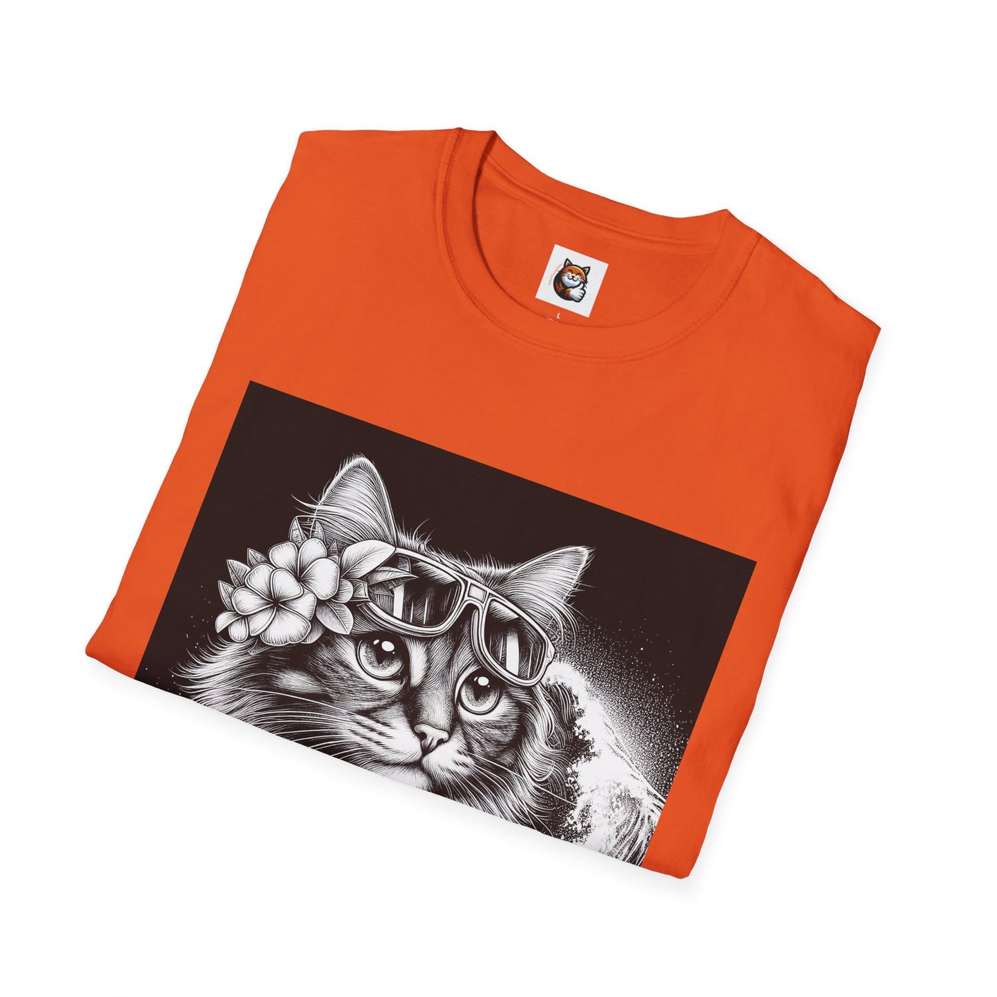 Domestic Cat black and white  T-Shirt