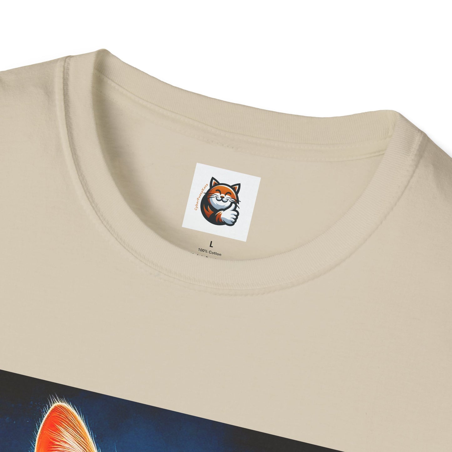 Domestic Cat Unisex suit and tie T-Shirt
